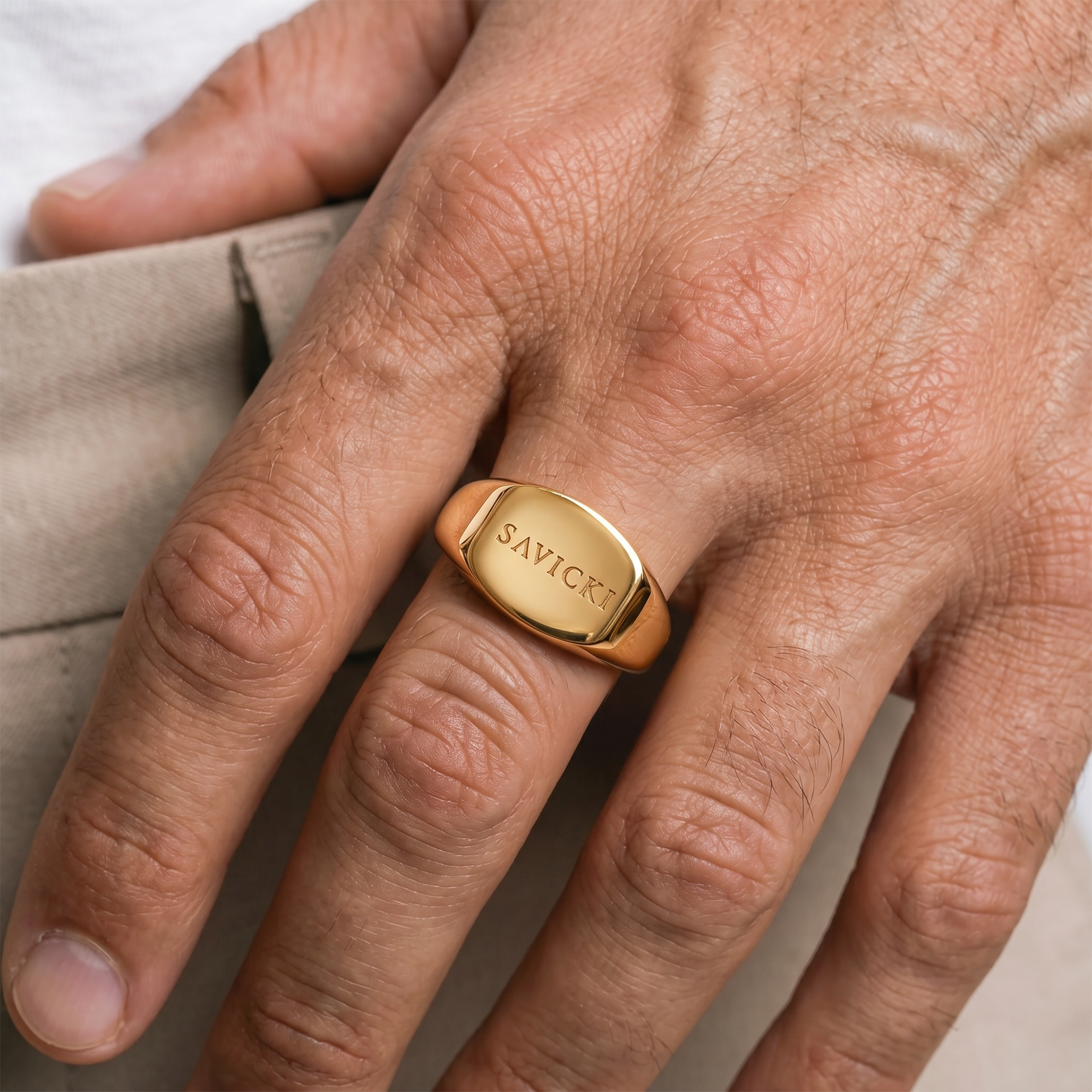 Siegelring Savicki: Gold - 7