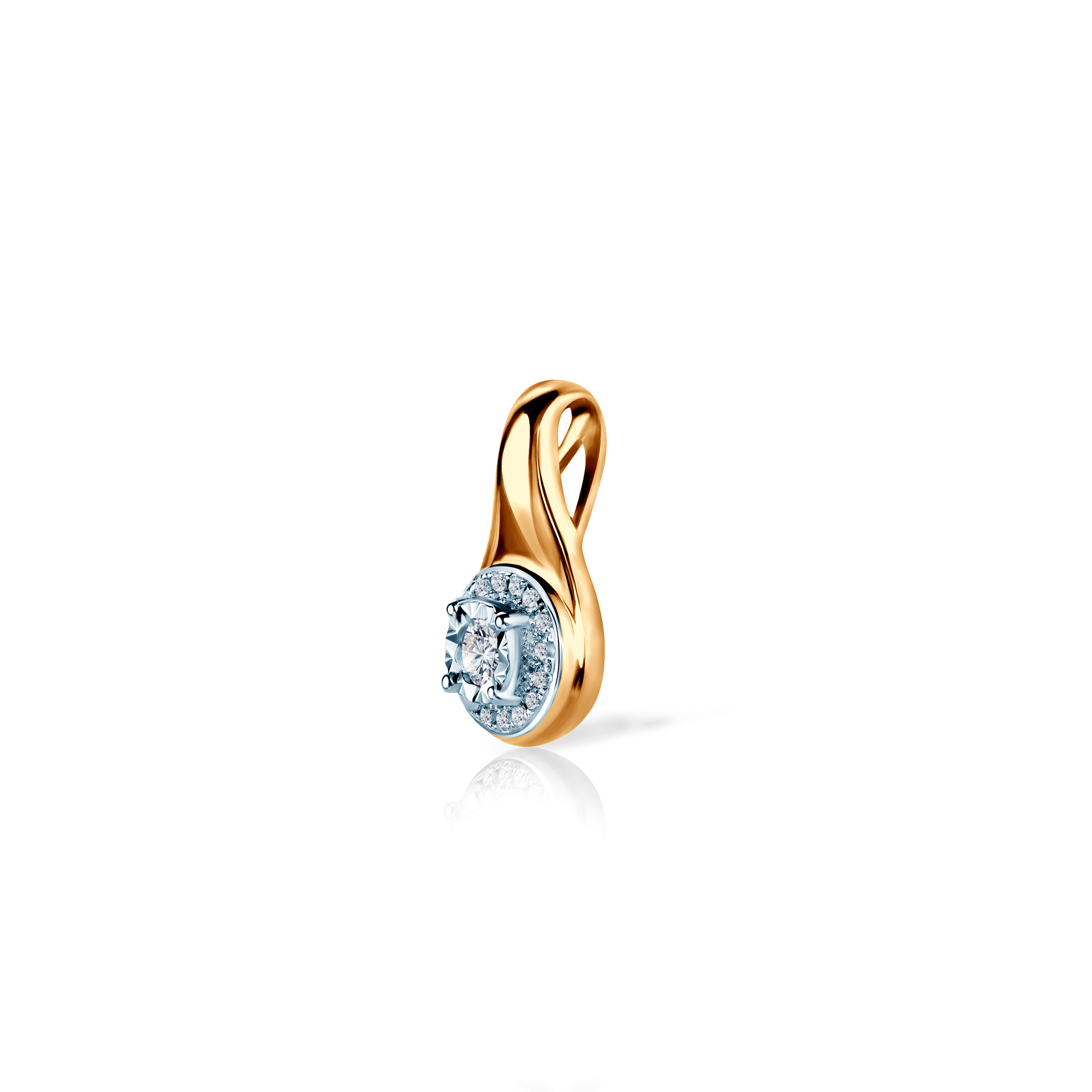 Pendant Savicki: gold, diamonds - 3