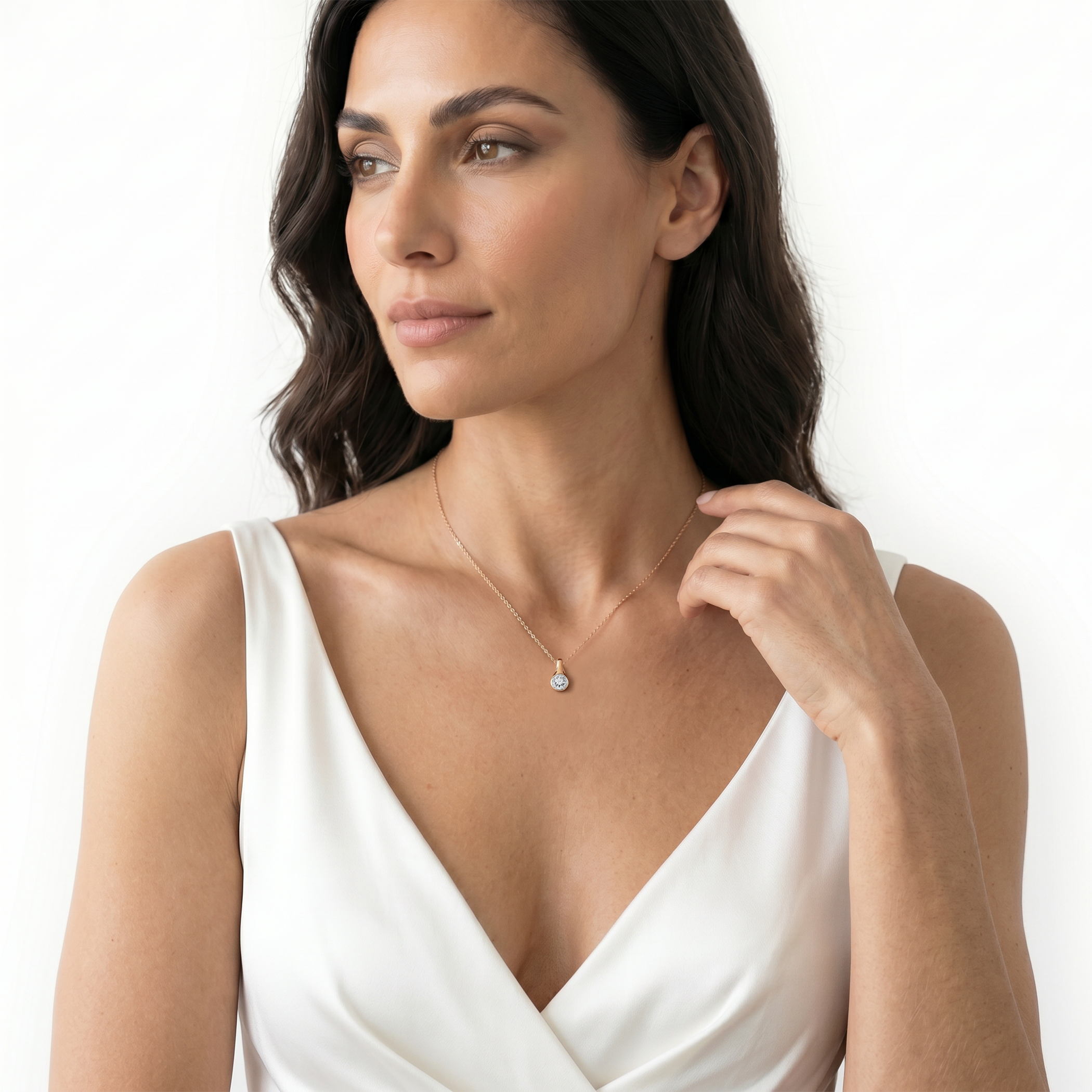 Pendant Savicki: gold, diamonds - 5