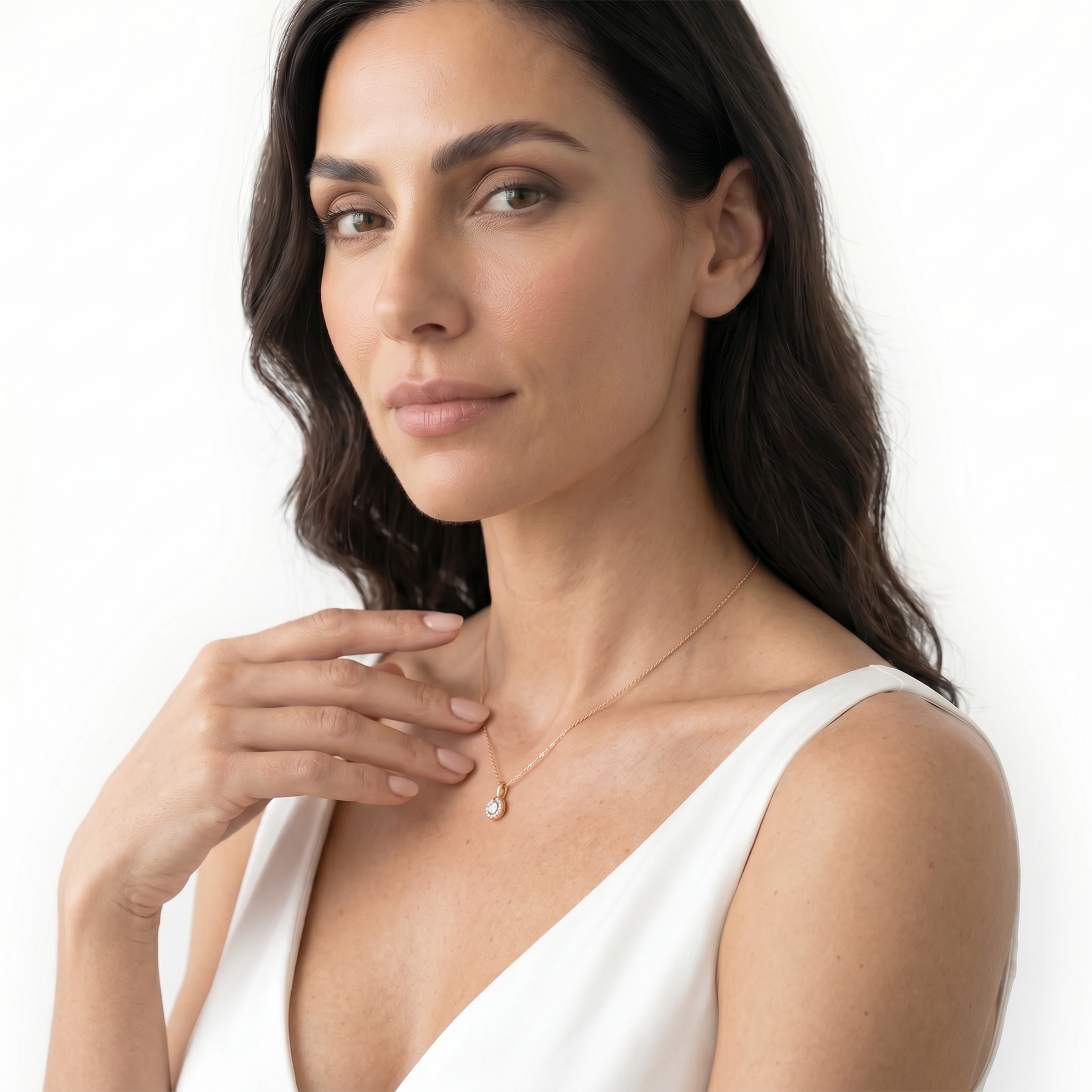 Pendant Savicki: gold, diamonds - 6