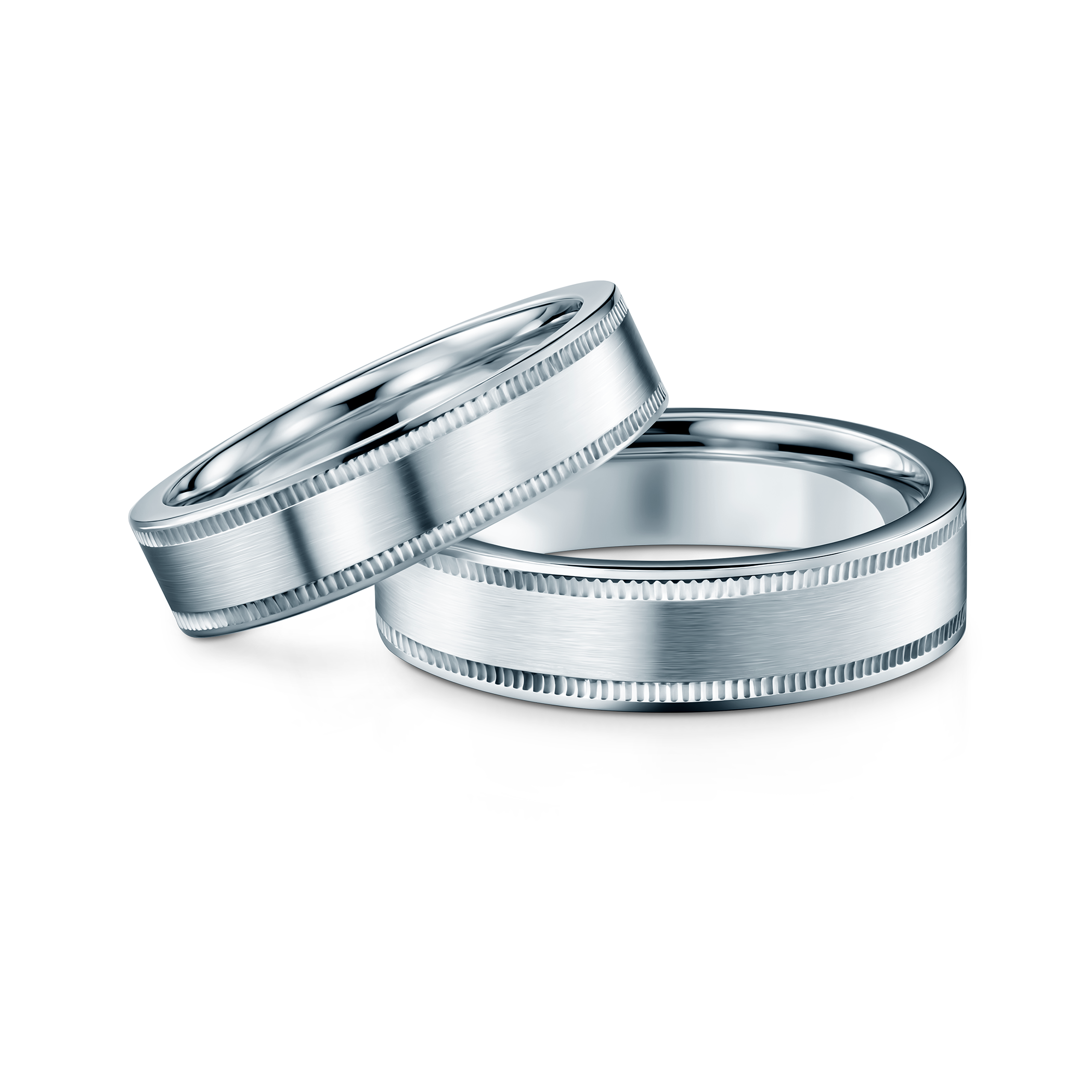 Verighete: titan, plate, 5 mm