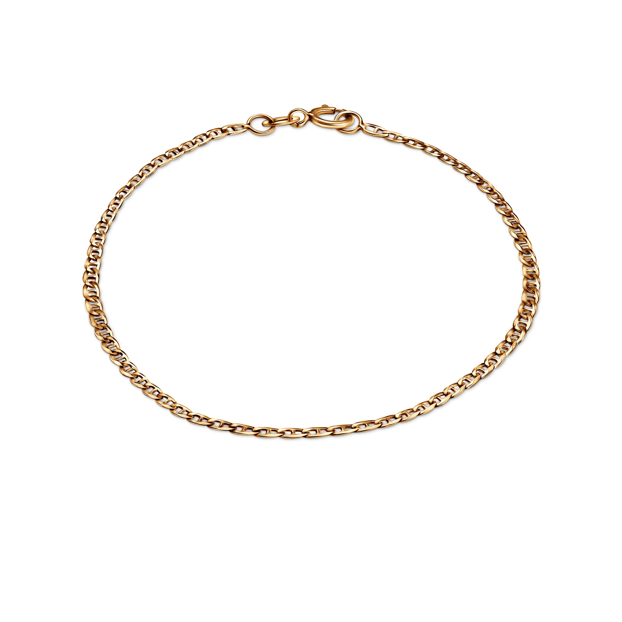 Bransoletka Łańcuszkowa gucci marina złota 585 4mm 20cm - 4