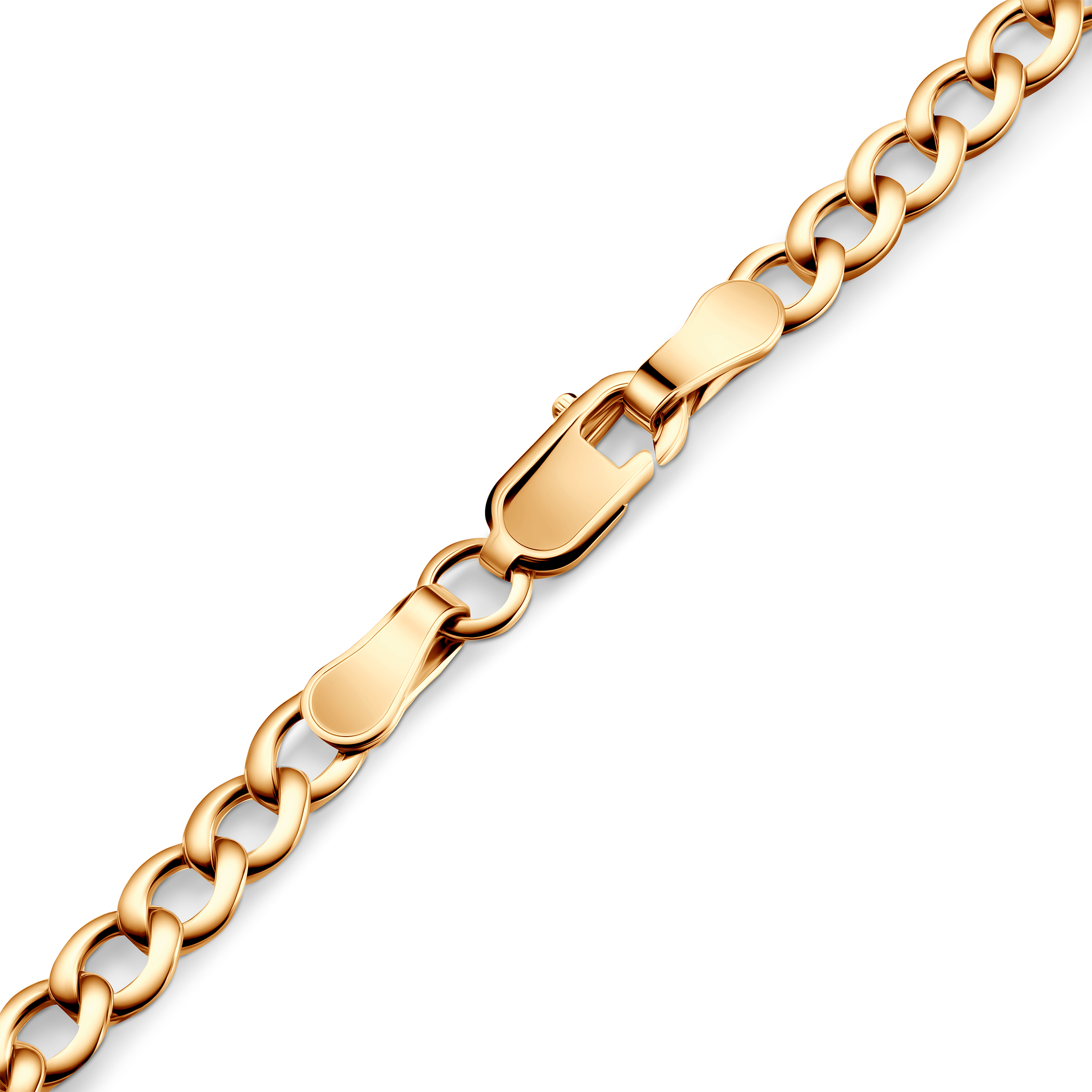 Bransoletka Łańcuszkowa pancerka złota 585 2,8mm 19cm - 5
