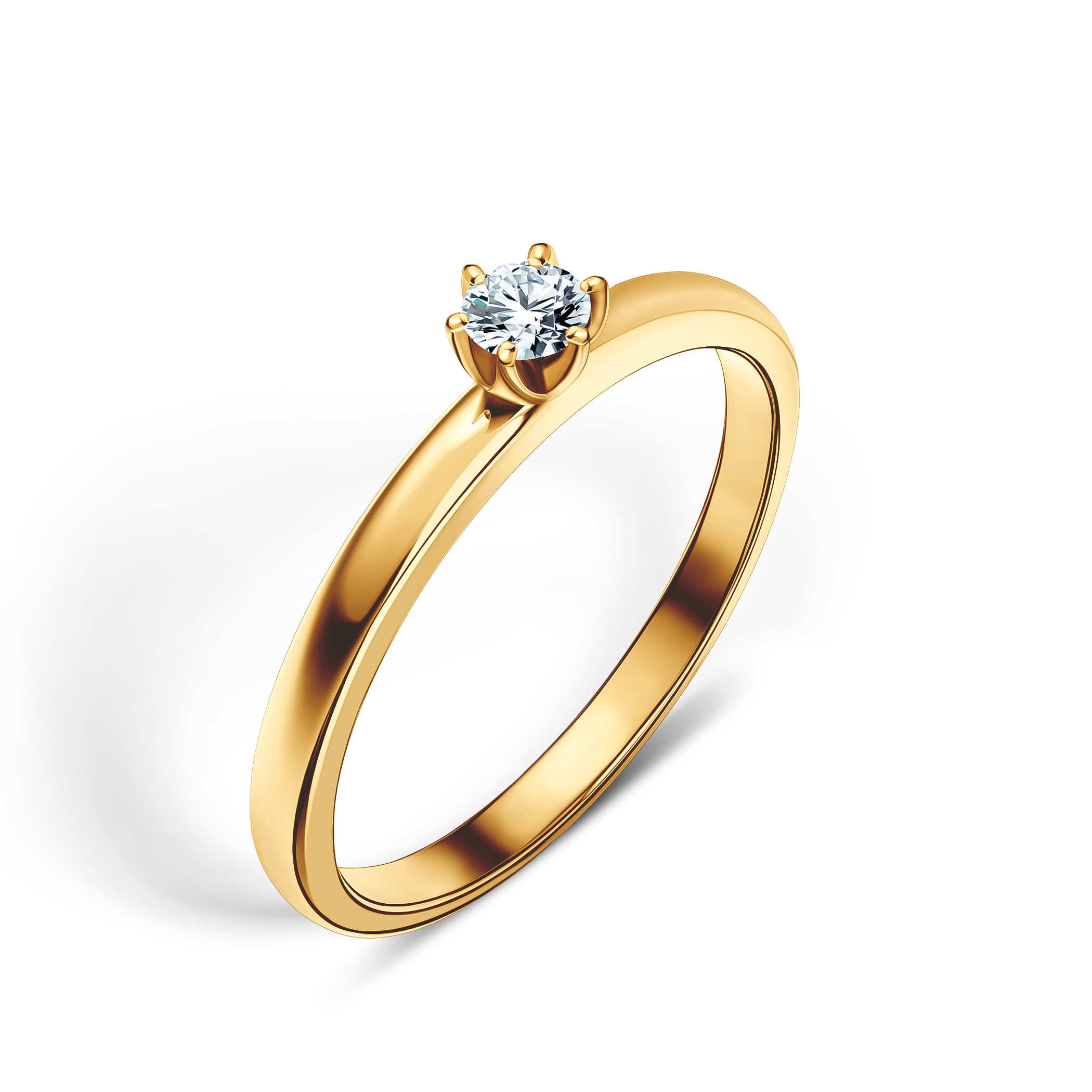 Verlobungsring SAVICKI: Gold, Diamant