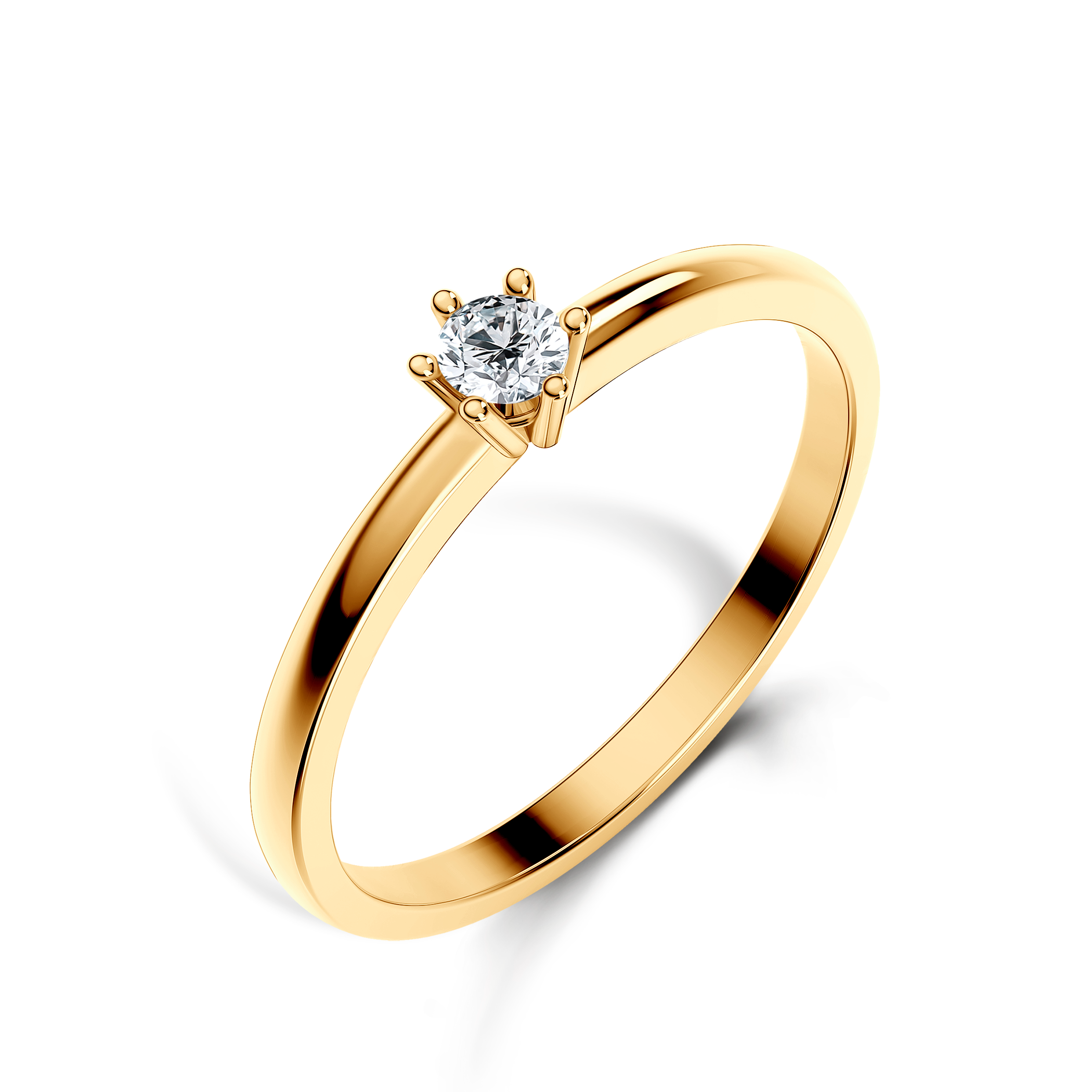 Verlobungsring SAVICKI: Gold, Diamant - 4