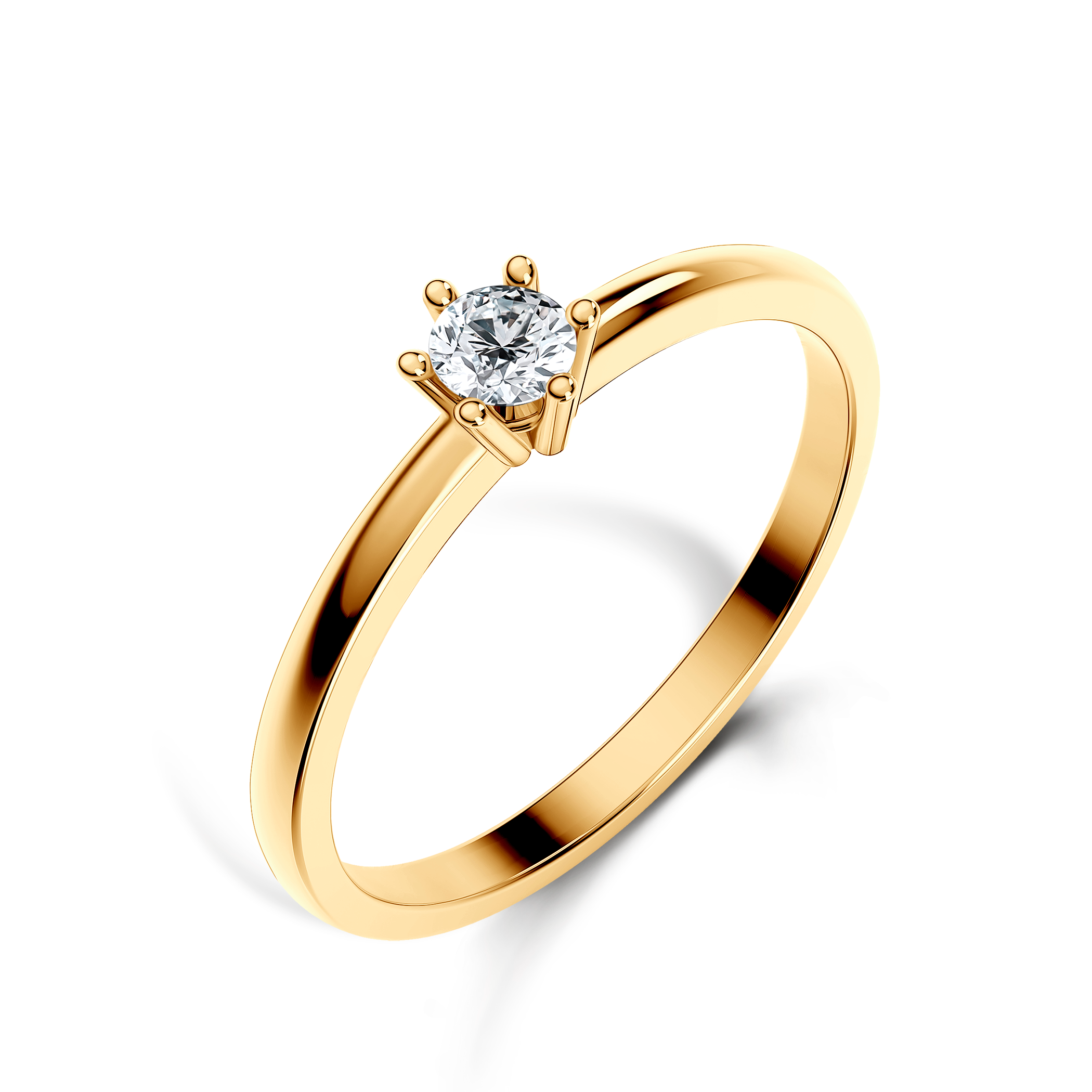 Verlobungsring SAVICKI: Gold, Diamant - 4