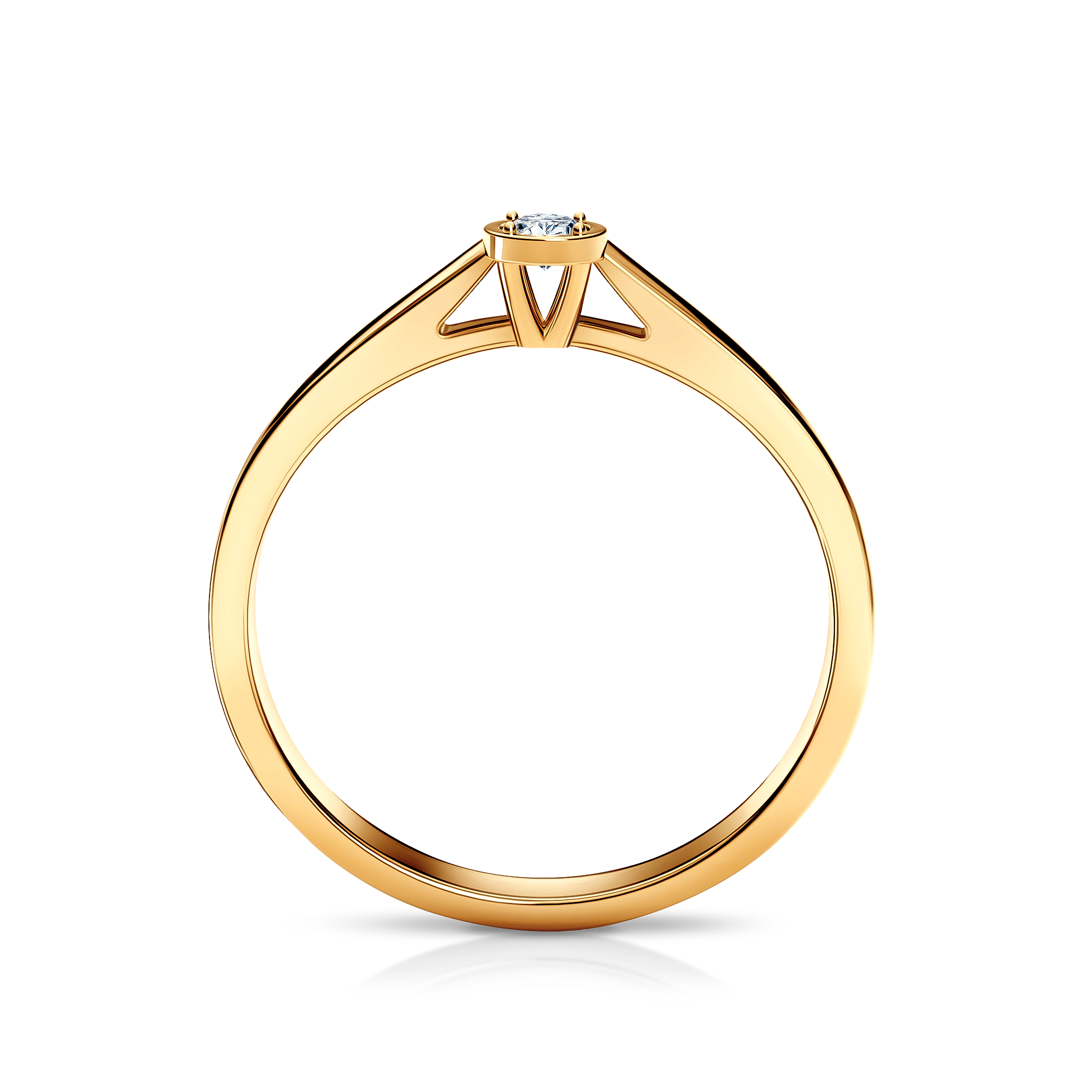 Verlobungsring SAVICKI: Gold, Diamant