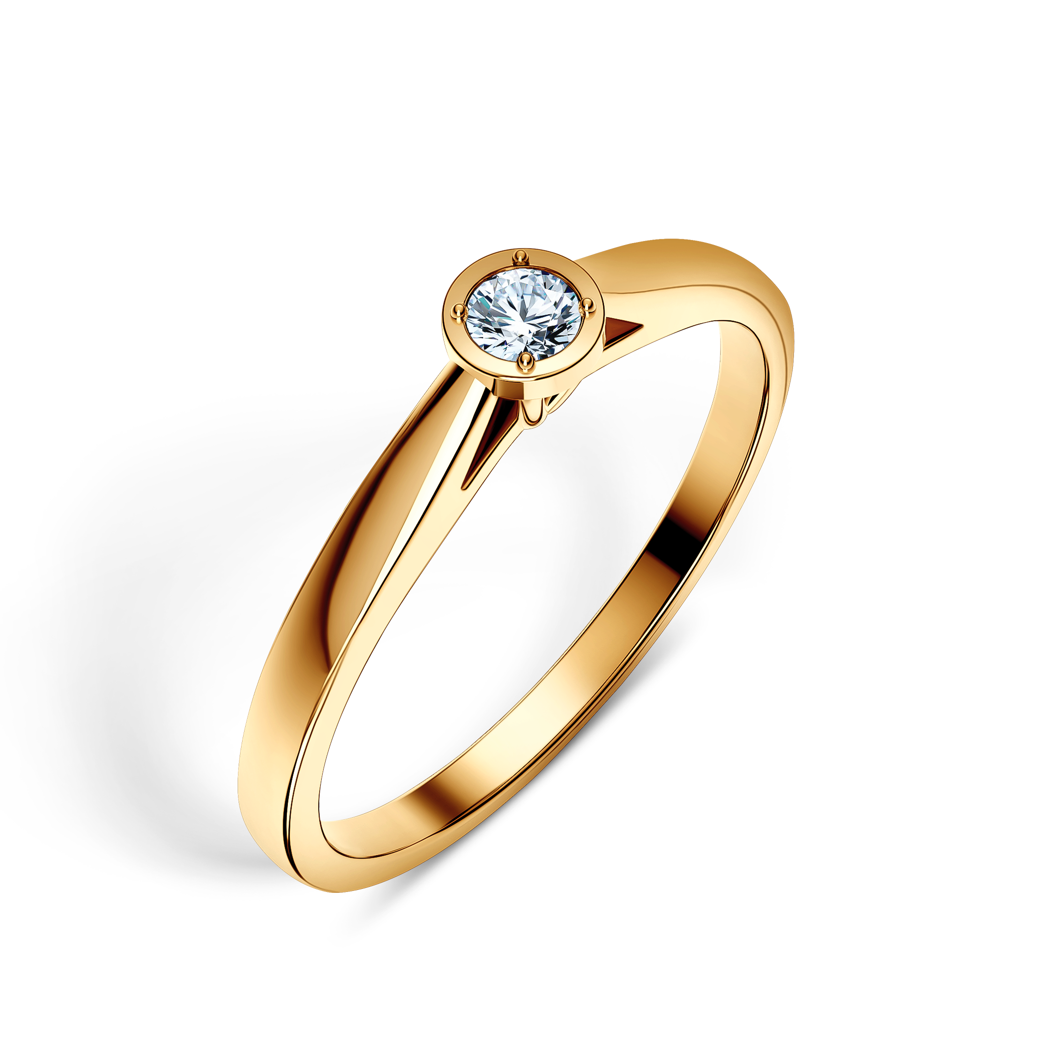 Verlobungsring SAVICKI: Gold, Diamant