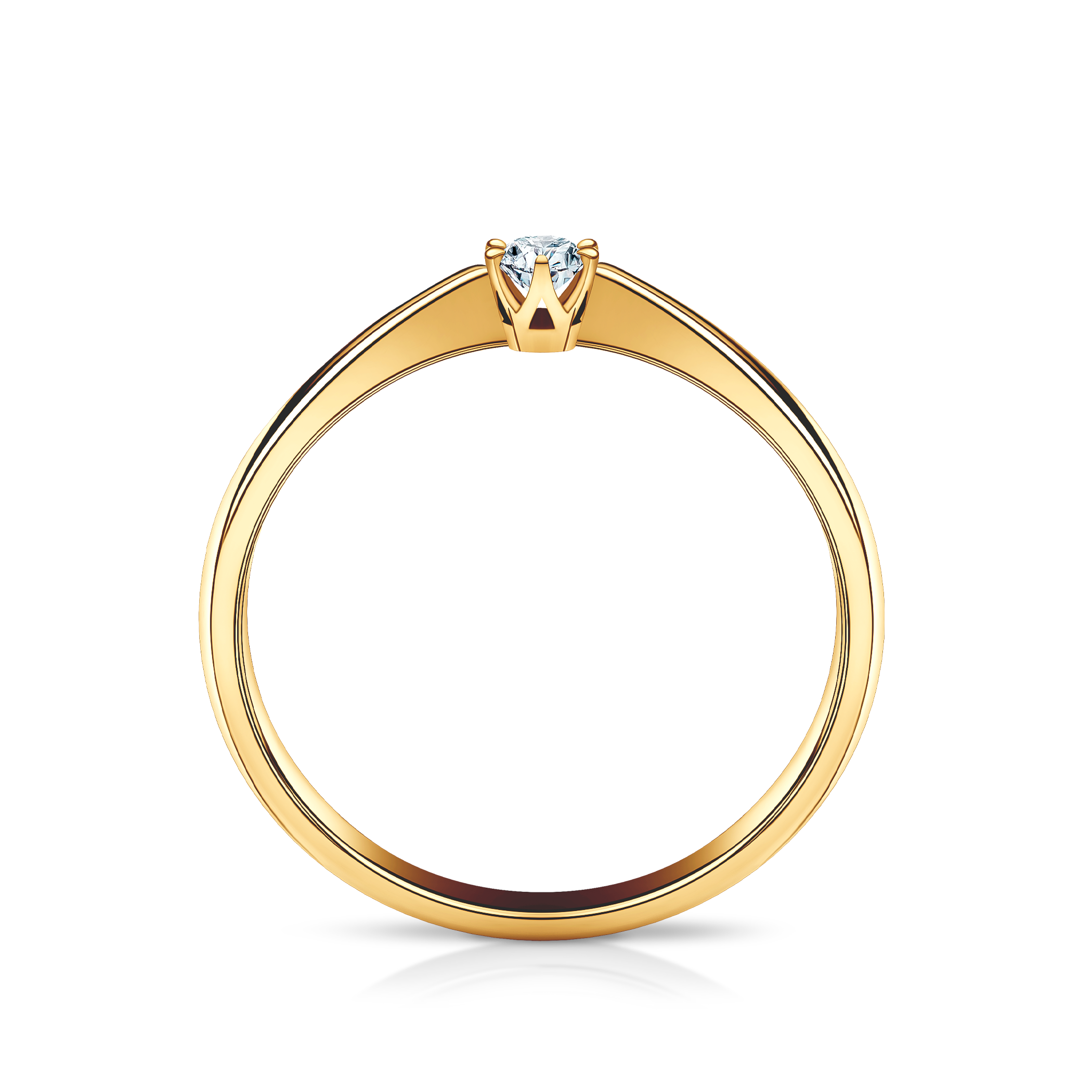 Verlobungsring SAVICKI: Gold, Diamant