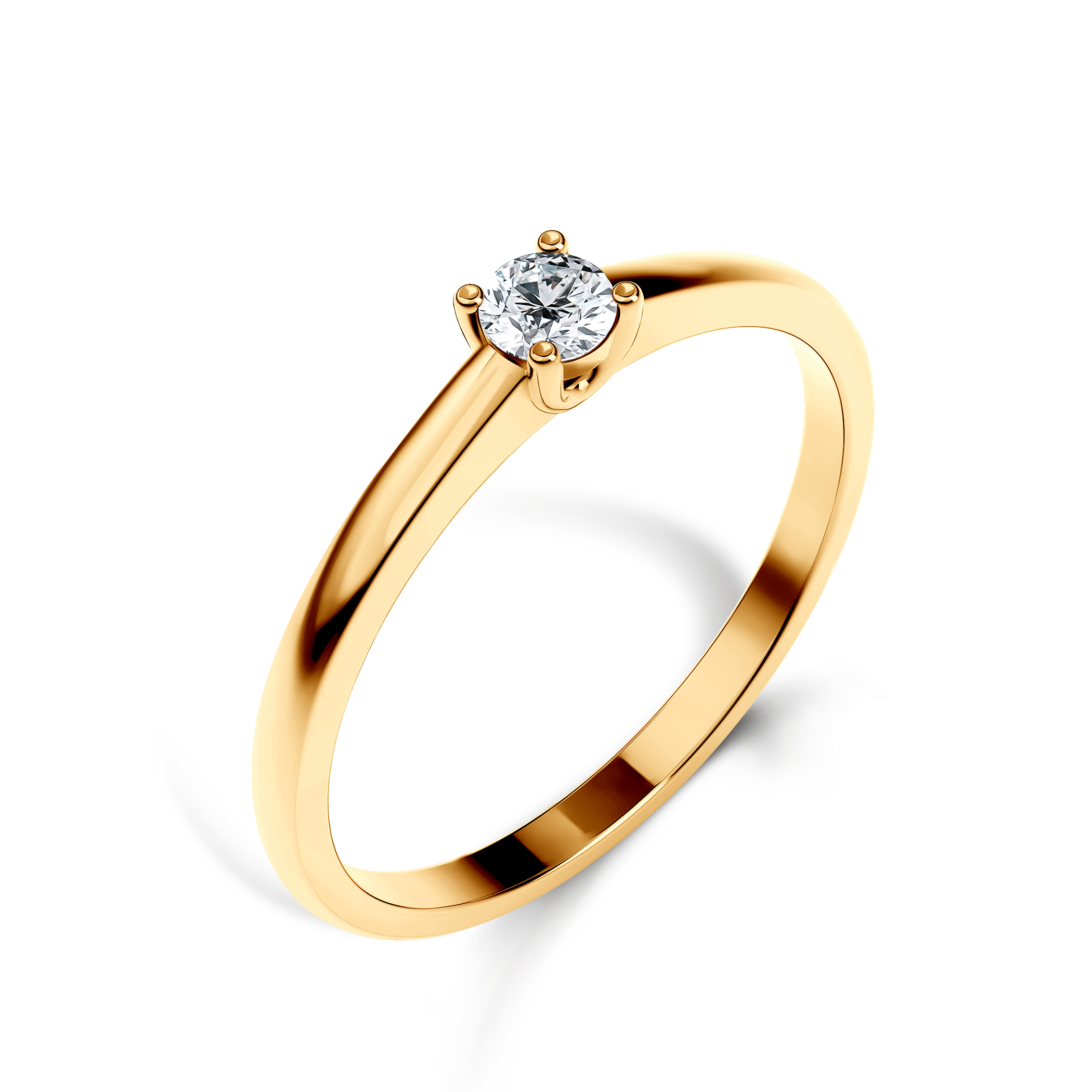 Verlobungsring SAVICKI: Gold, Diamant - 4