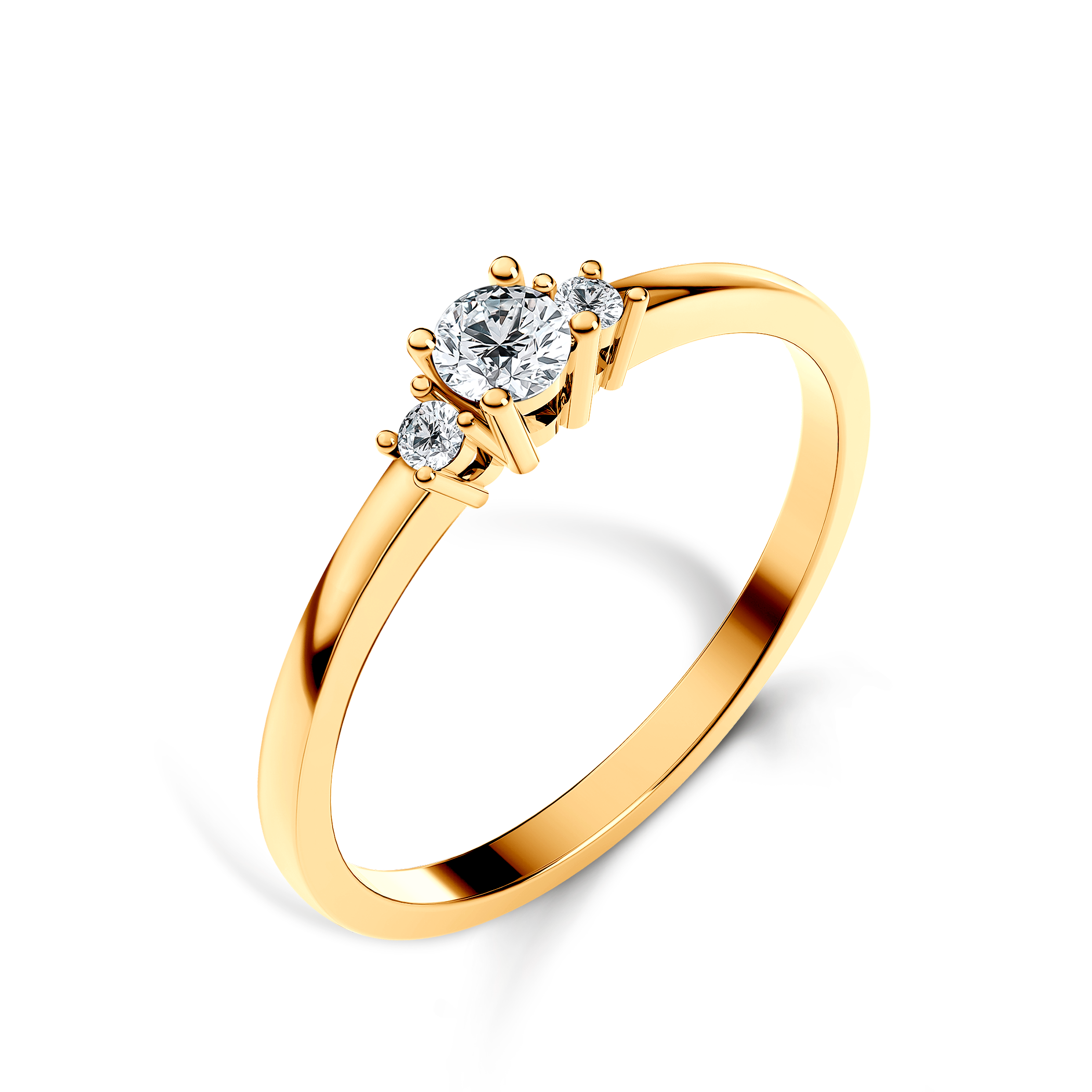 Verlobungsring SAVICKI: Gold, Diamant - 4