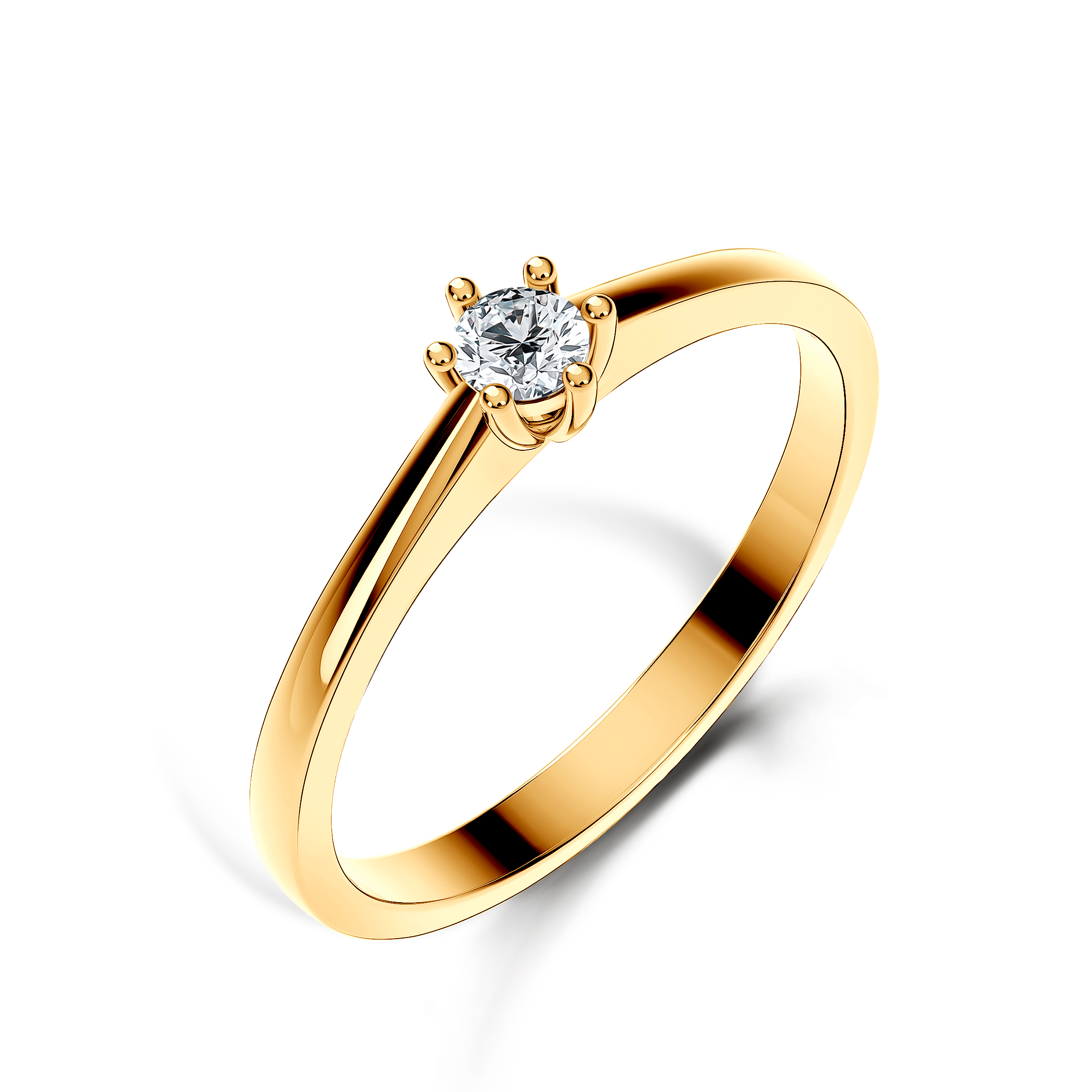 Verlobungsring SAVICKI: Gold, Diamant - 4