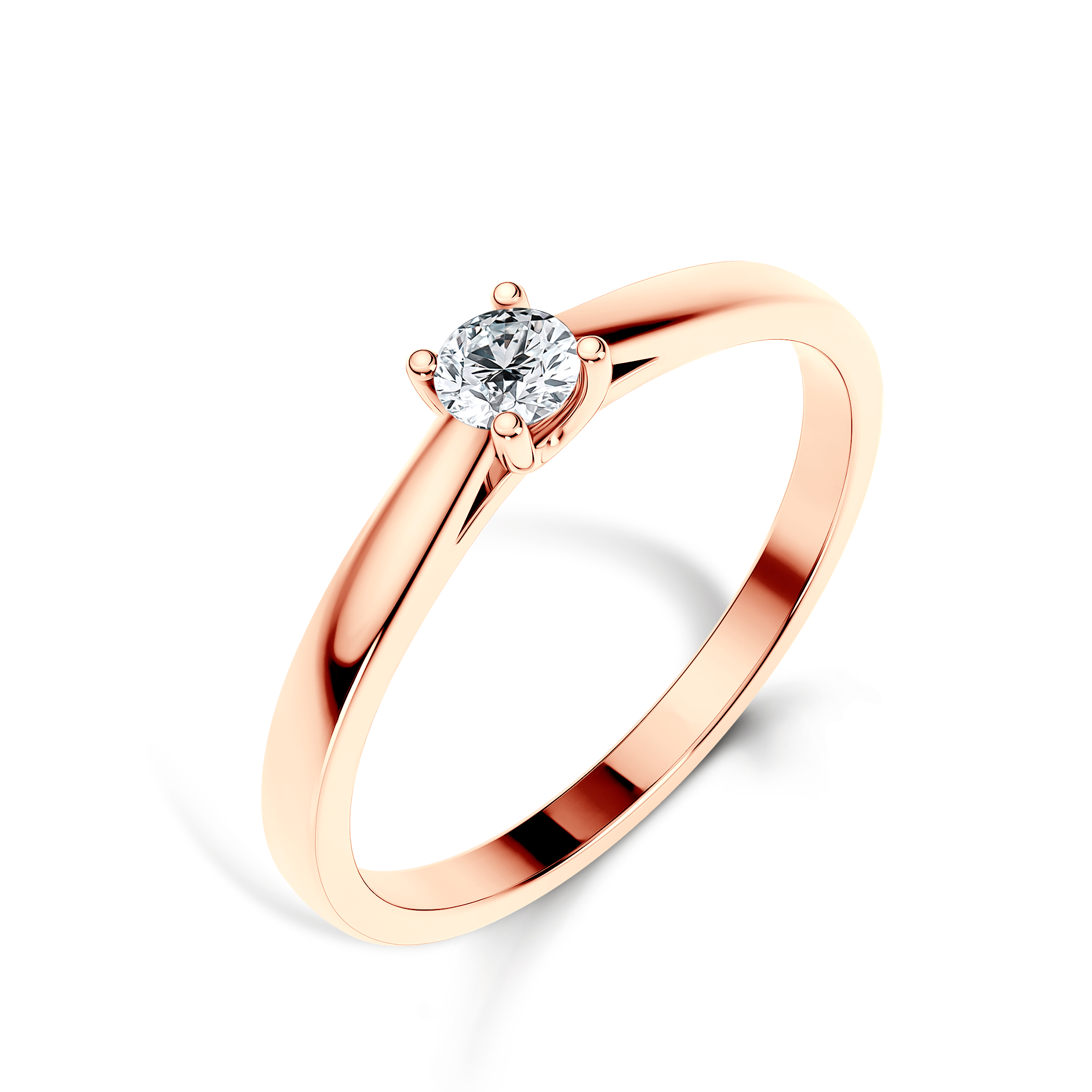 Verlobungsring SAVICKI: Weißgold, Diamant