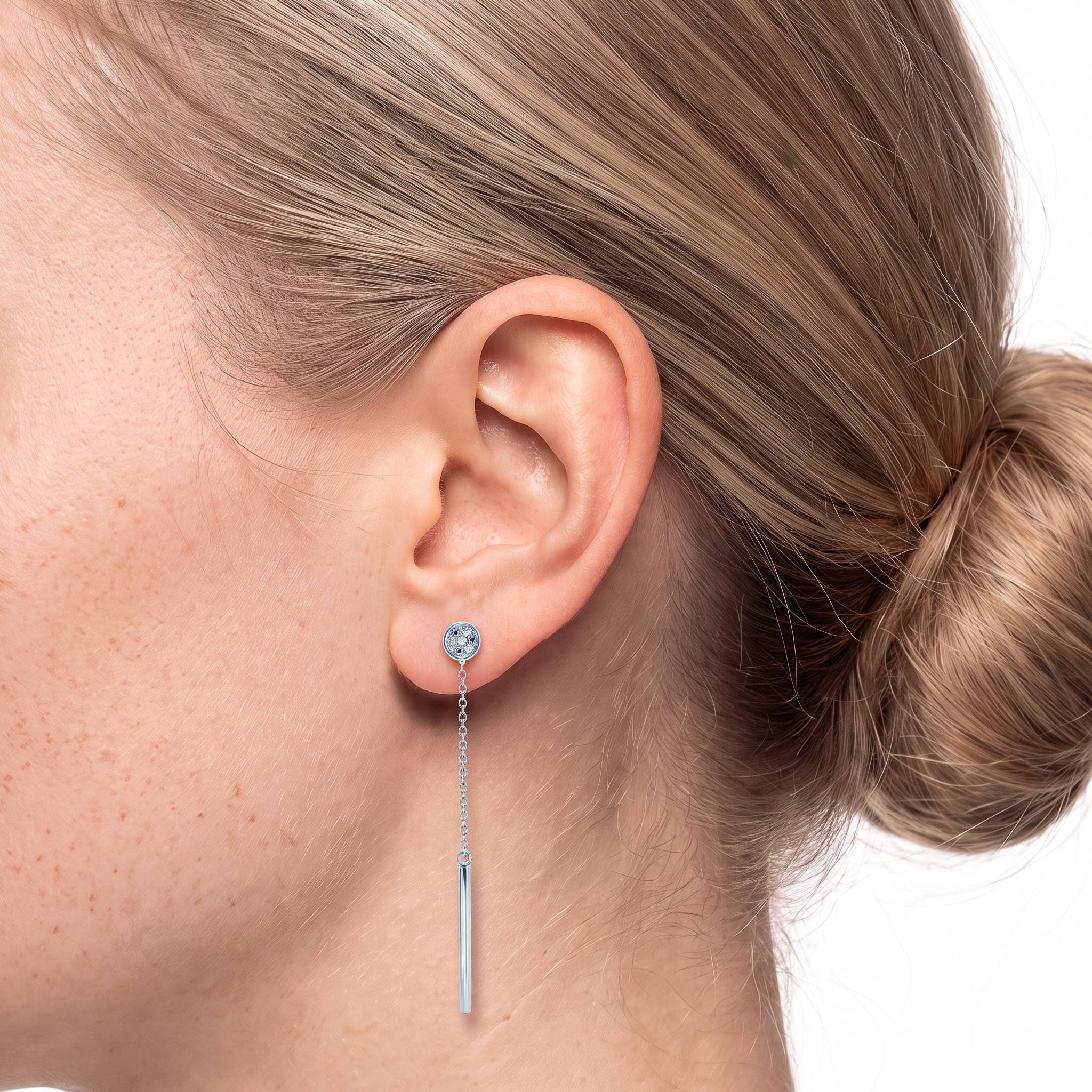 SAVICKI earrings: white gold, diamonds - 3