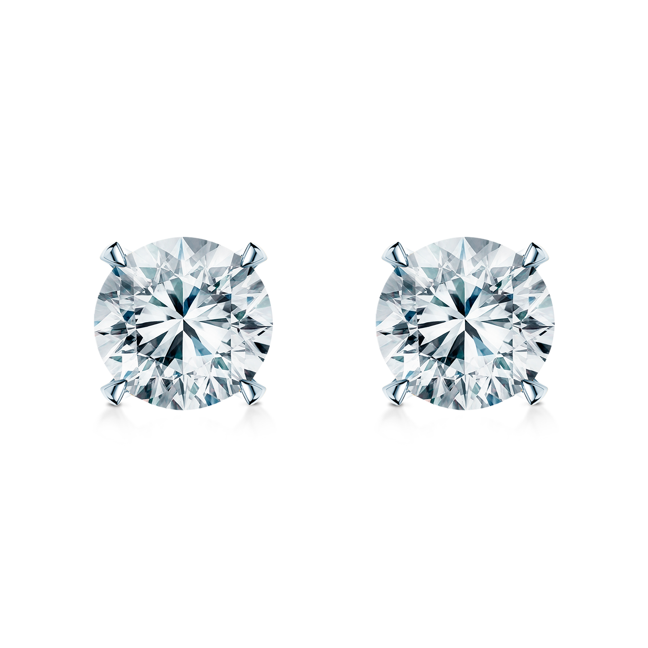 Share Your Love earrings: white gold, diamonds
