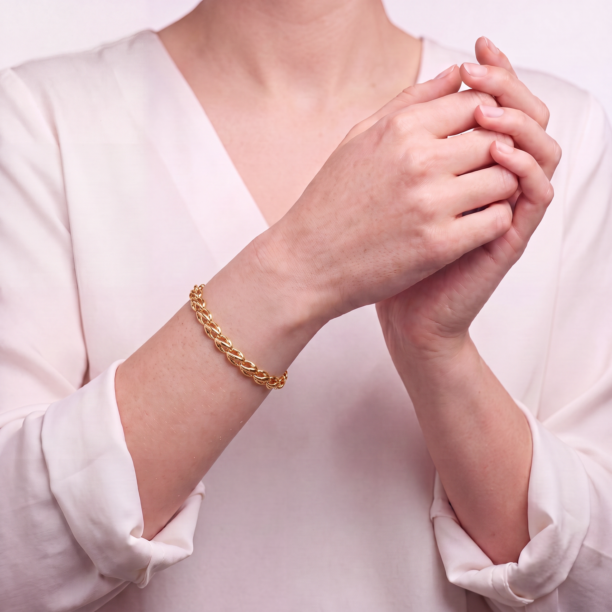 SAVICKI bracelet 3.6mm: 585 gold - 5