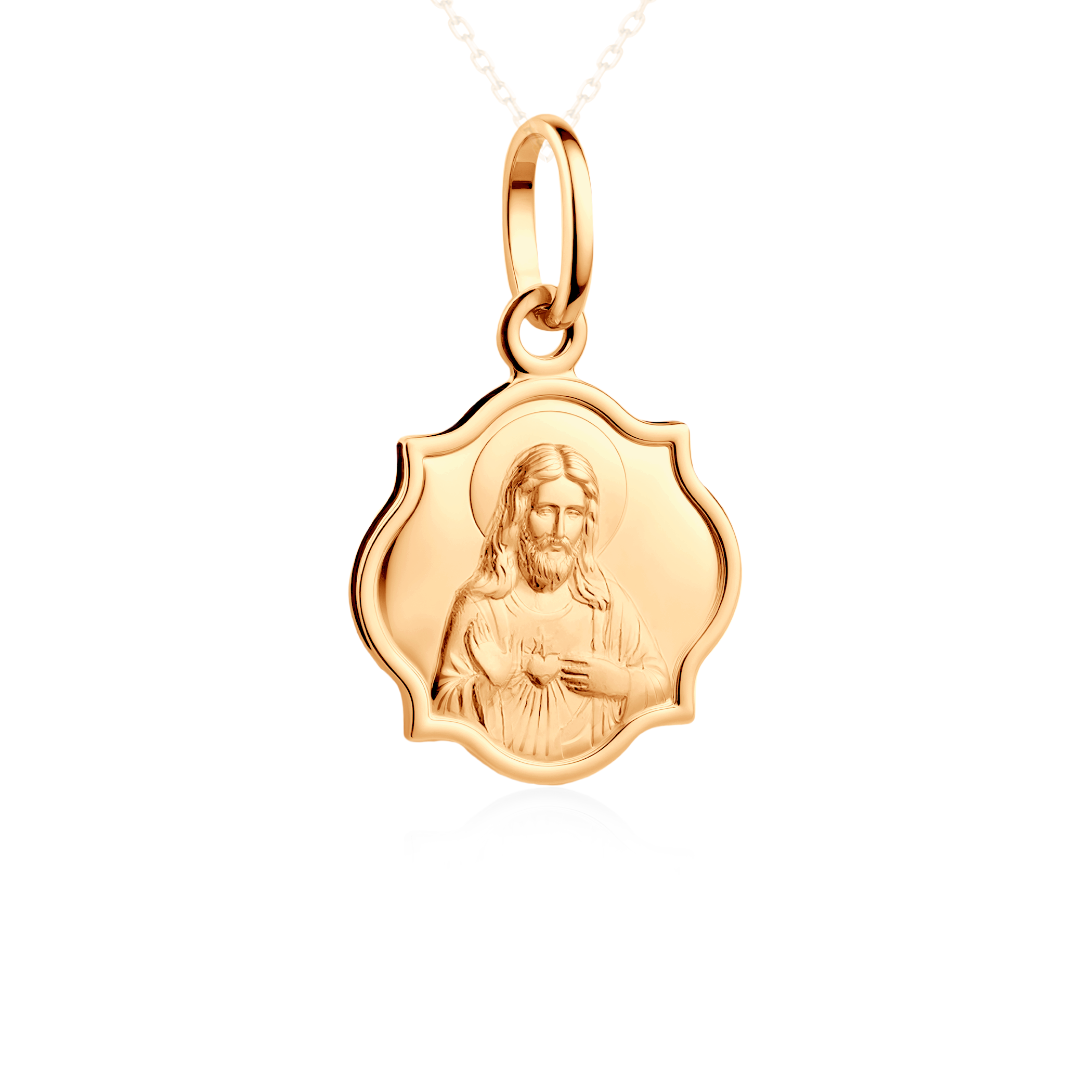 Privjesak medaljon SAVICKI: zlato