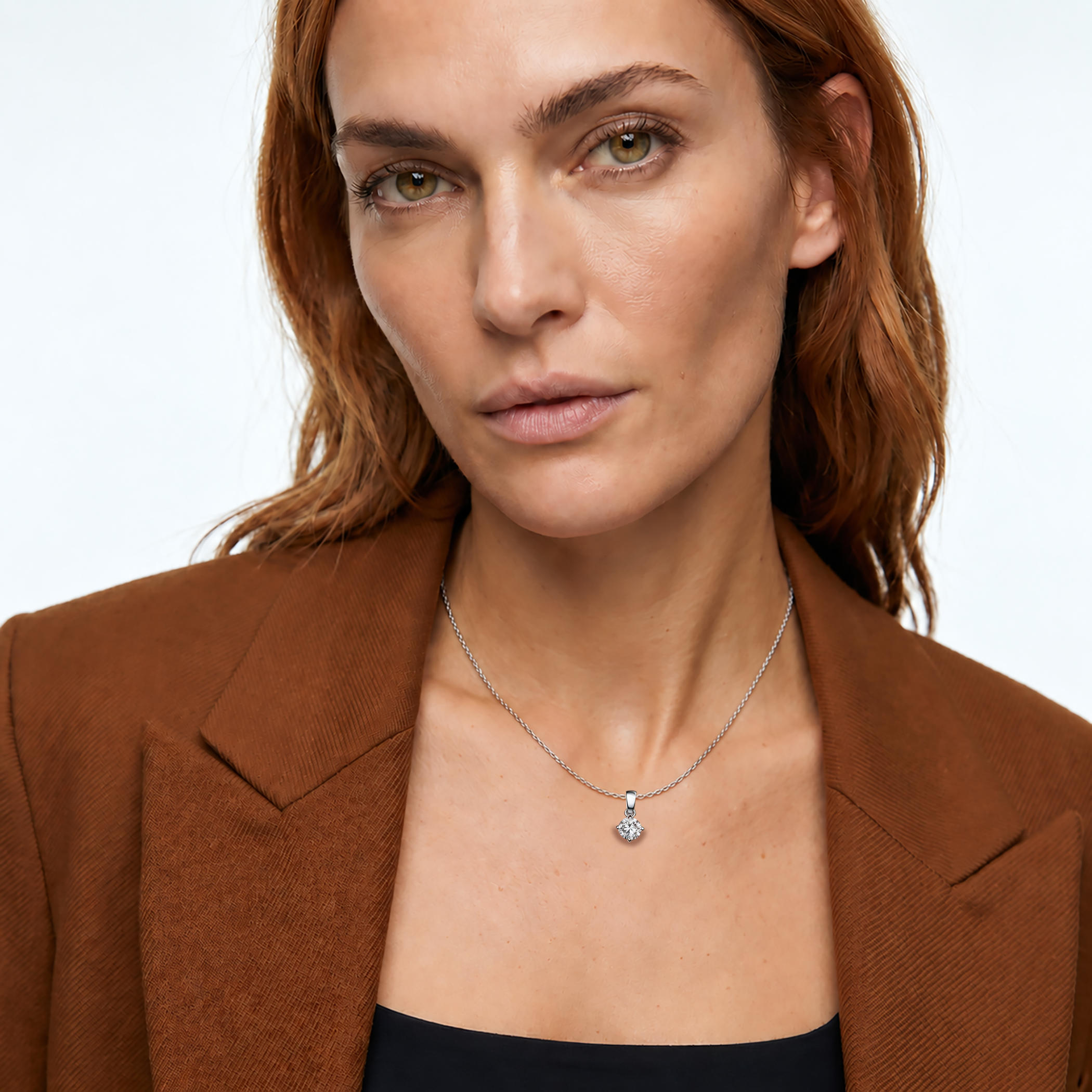 The Light pendant: white gold, lab-grown diamond - 5