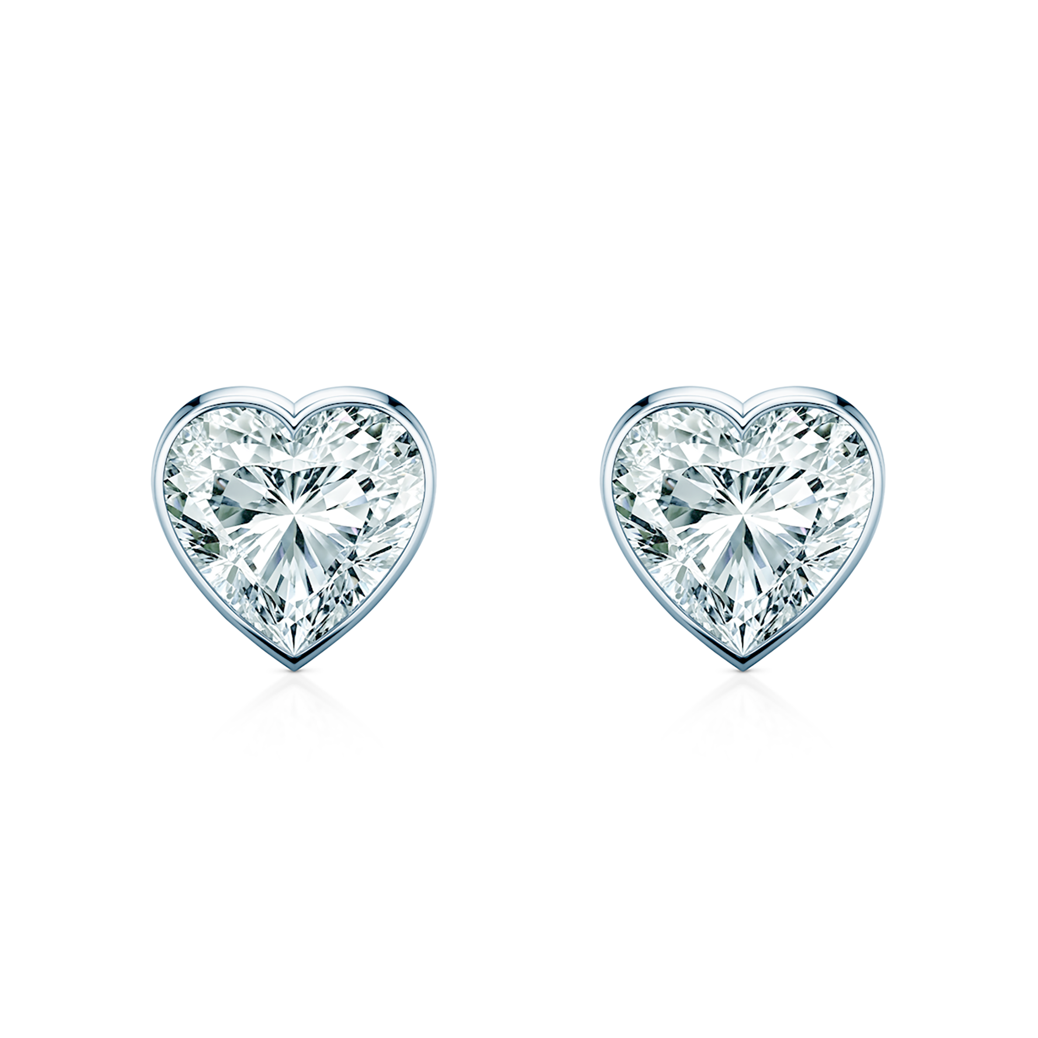 Ohrringe Pure: Weißgold, Diamanten