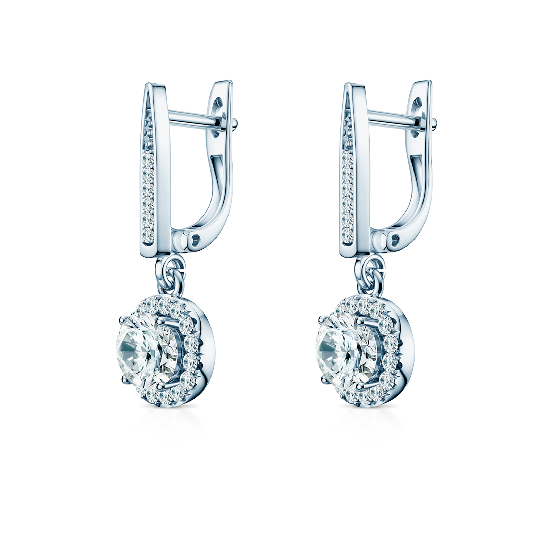 This Is Love earrings: white gold, lab-grown diamonds - 3