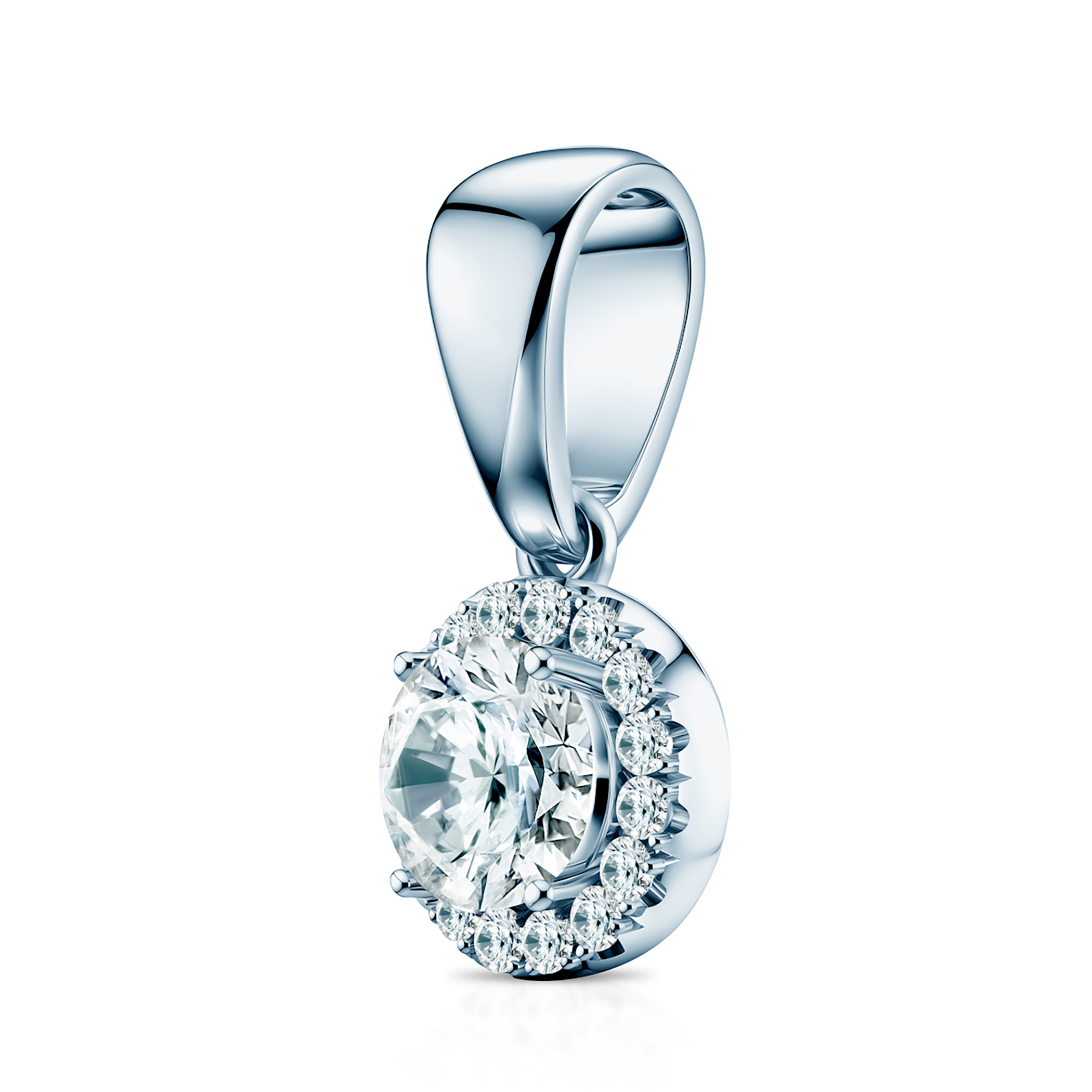 This Is Love pendant: white gold, lab-grown diamonds - 3