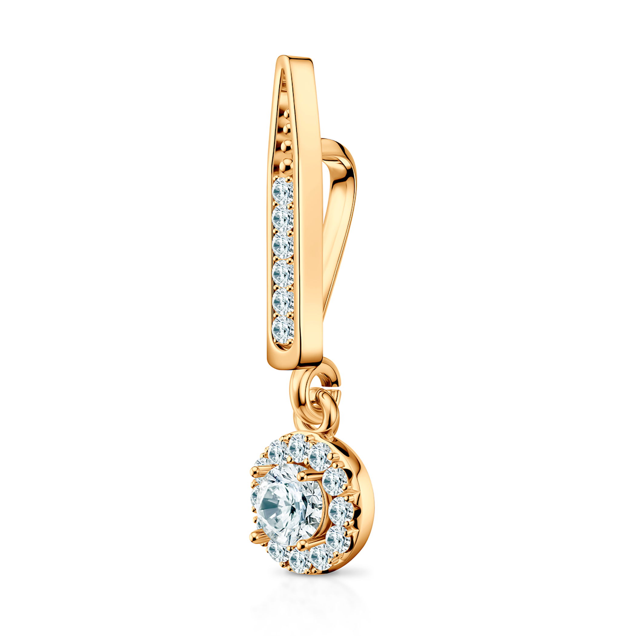 This Is Love pendant: yellow gold, diamonds - 3
