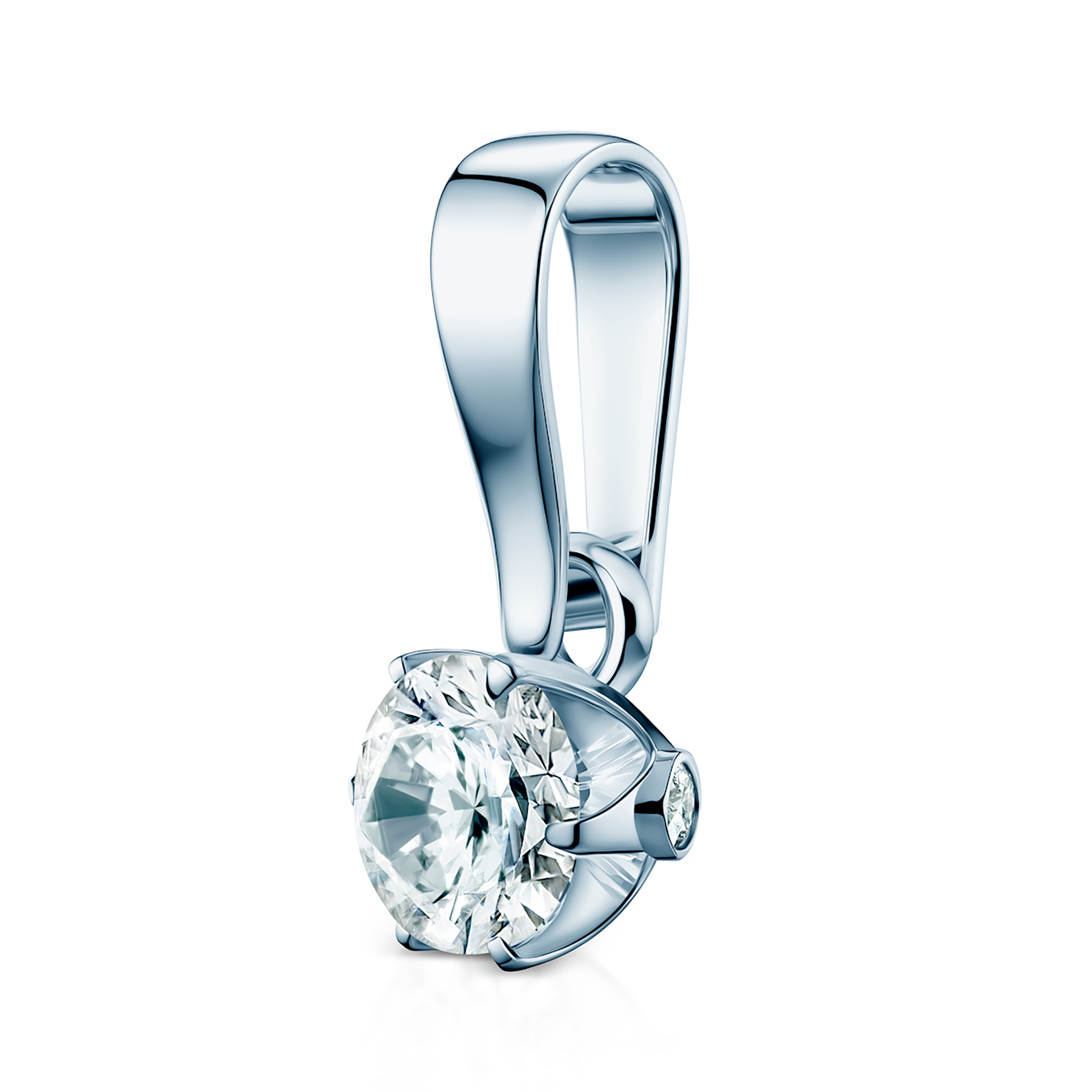 The Journey pendant: white gold, diamond - 3