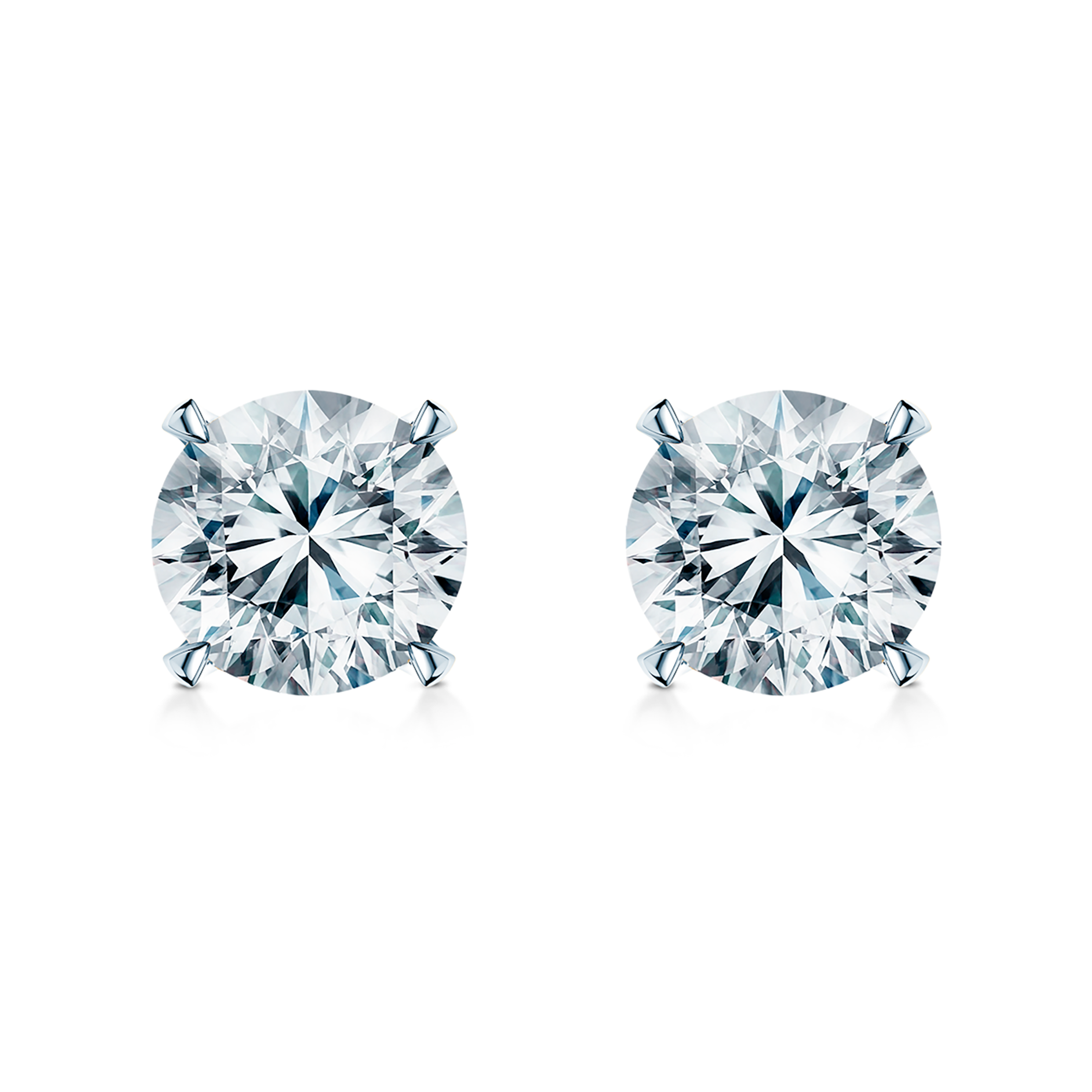 Kolczyki Share Your Love: białe złoto, diamenty laboratoryjne