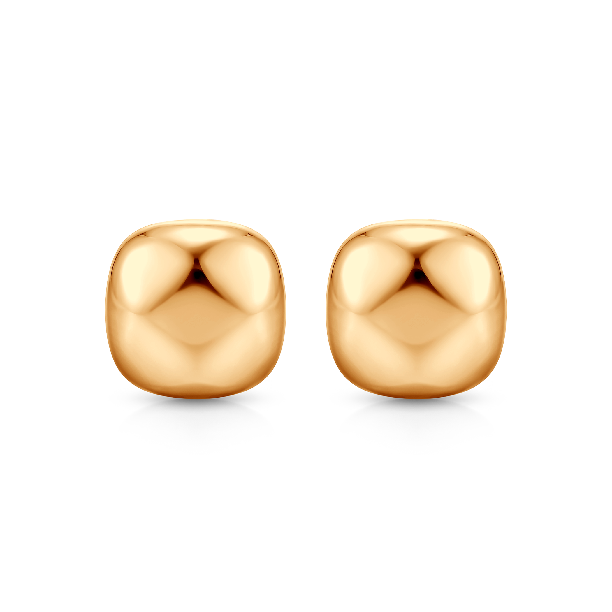 SAVICKI 14K Gold Square Earrings