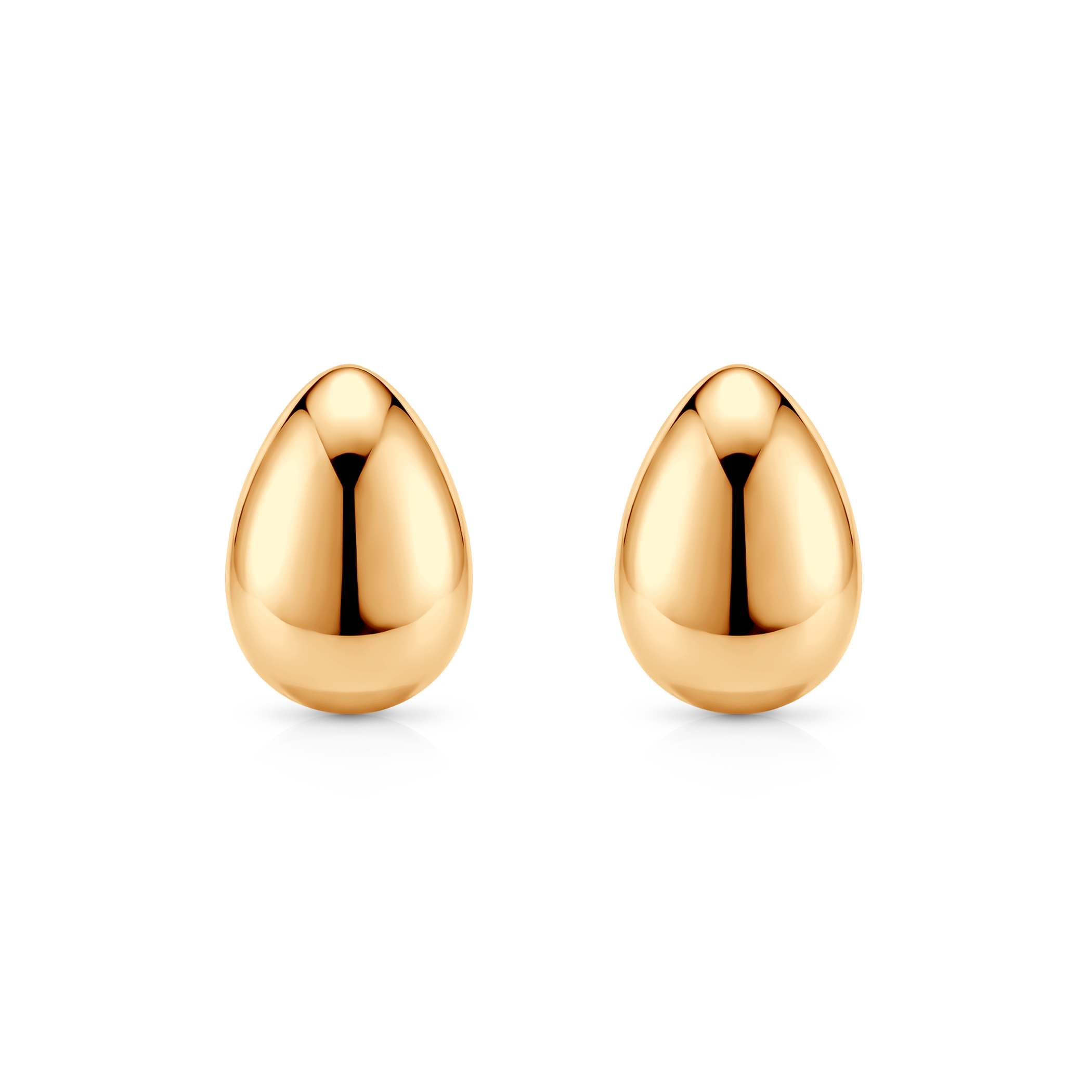 SAVICKI 14K Gold Teardrop Earrings