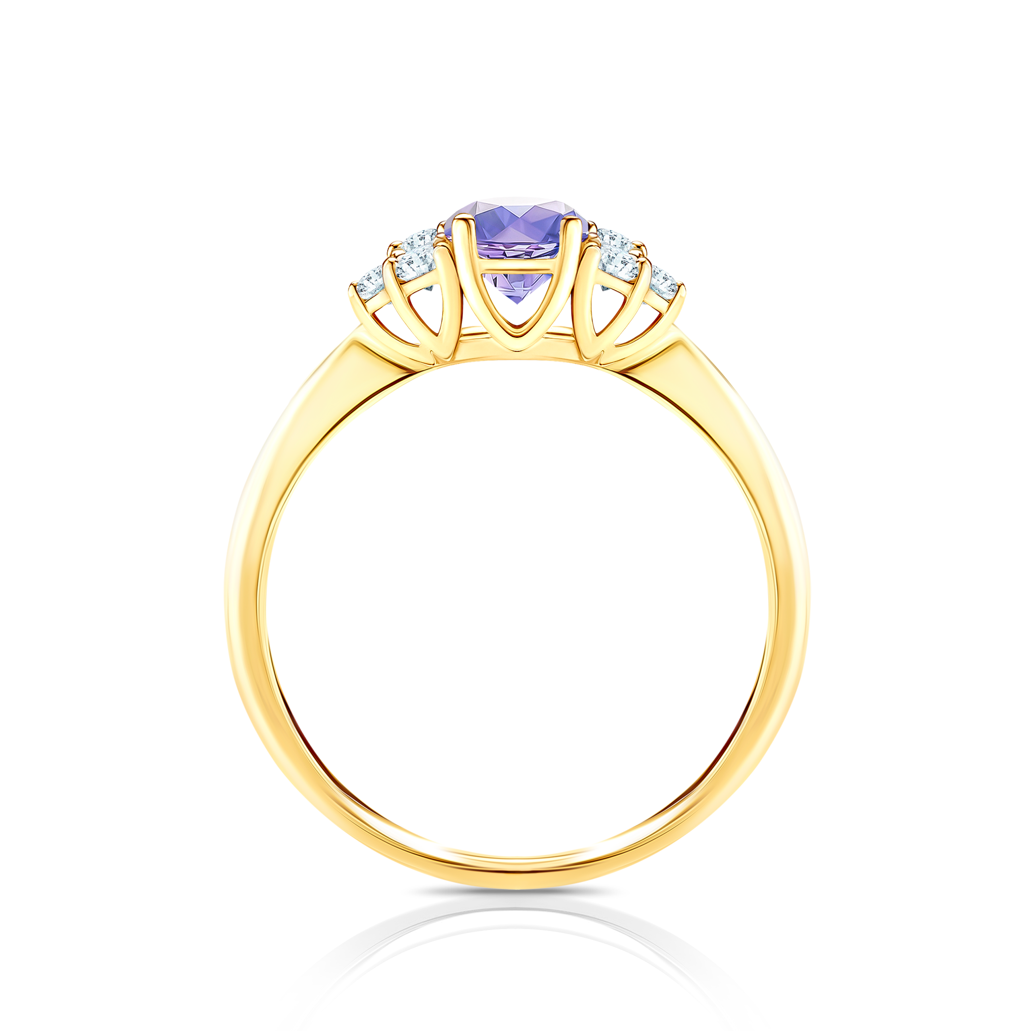 Verlobungsring Fairytale: Gold, Tansanit