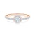 This is Love eljegyzési gyűrű: rózsaarany és gyémánt