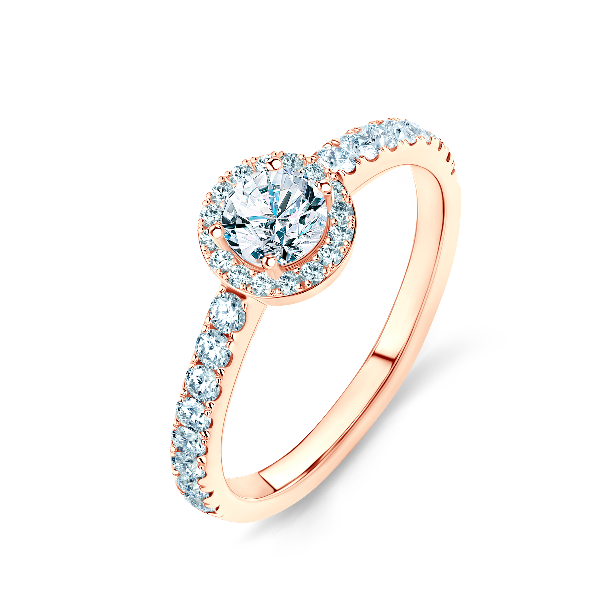 Verlobungsring This is Love: Roségold, Diamant