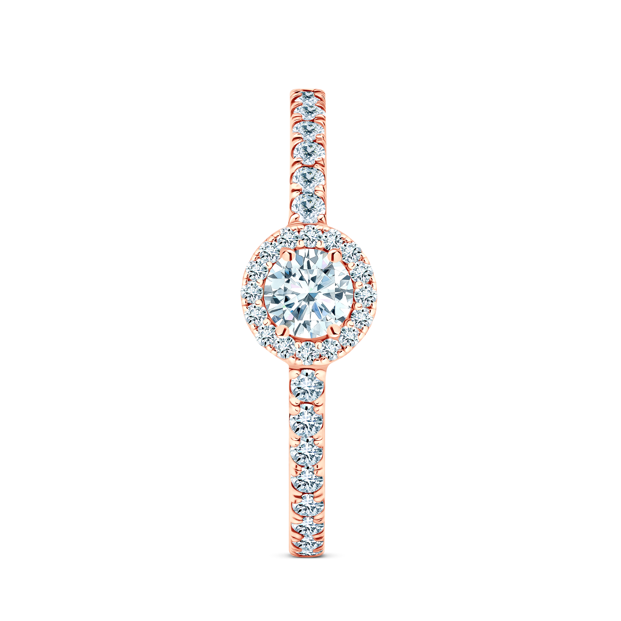 Verlobungsring This is Love: Roségold, Diamant