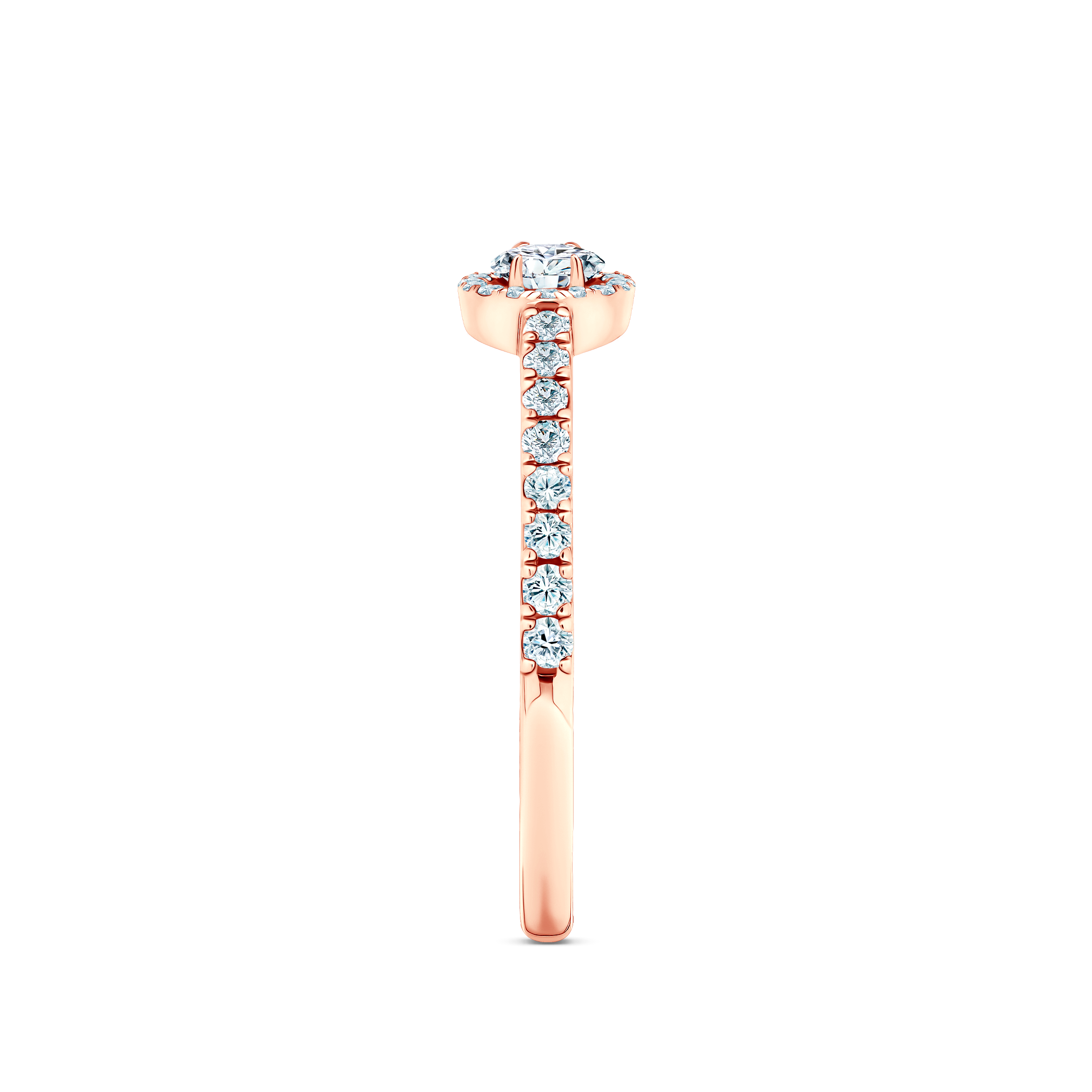 Verlobungsring This is Love: Roségold, Diamant