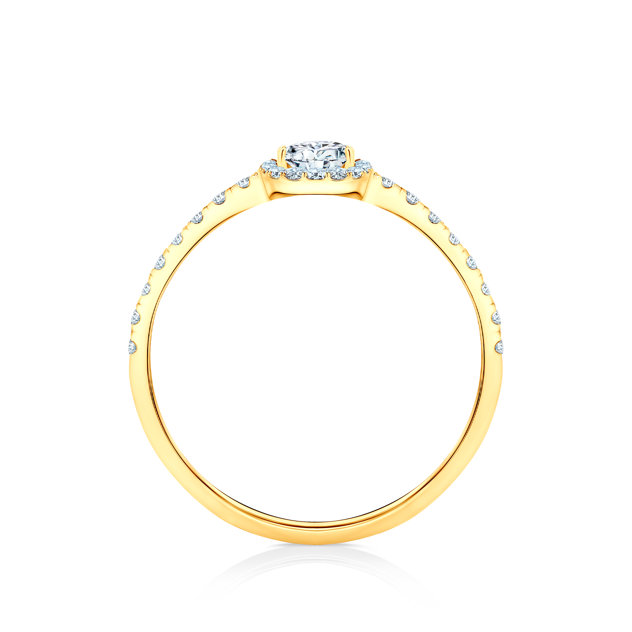 Verlobungsring This is Love: Gold, Diamant