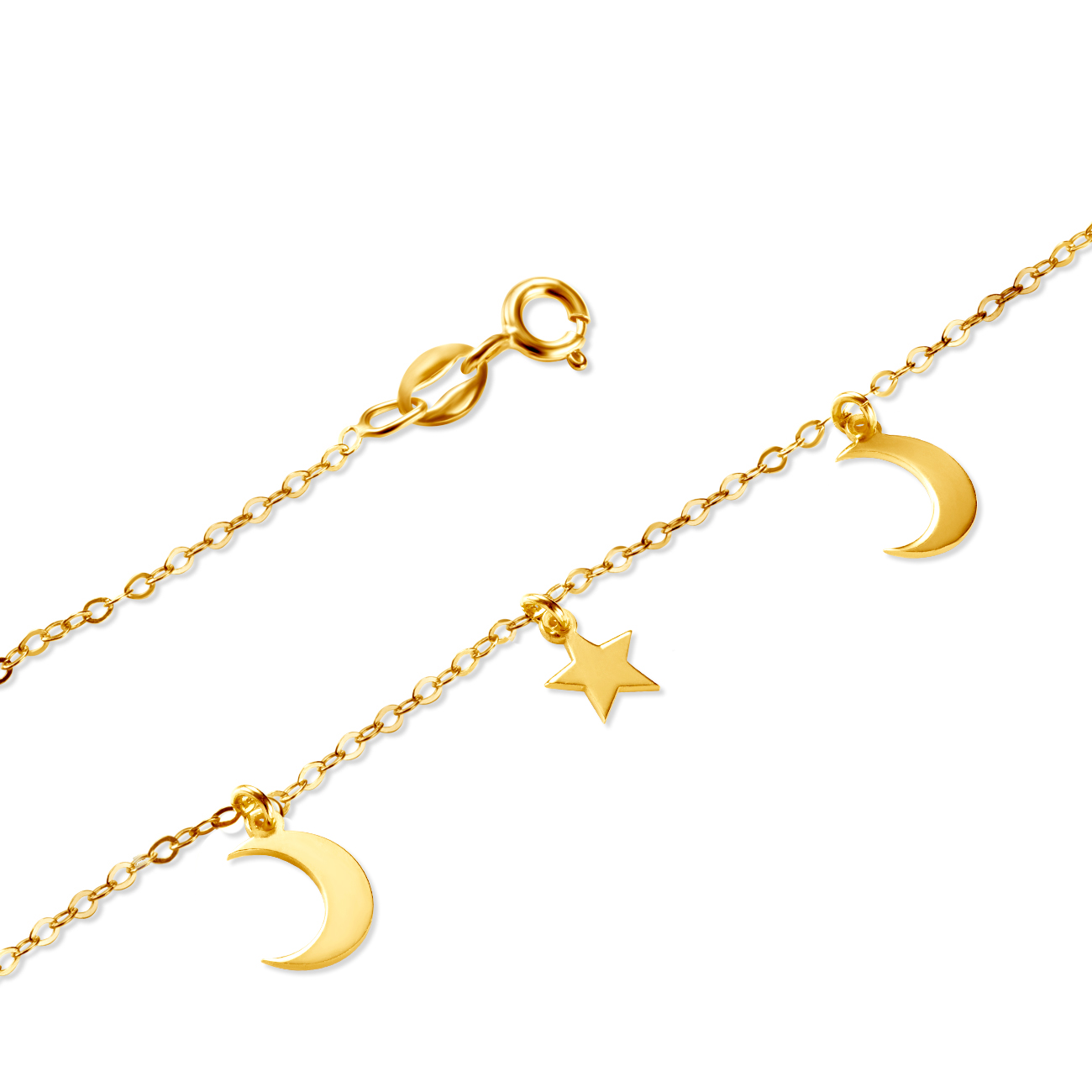 Bransoletka celebrytka gwiazdki Savicki: srebrna pozłacana