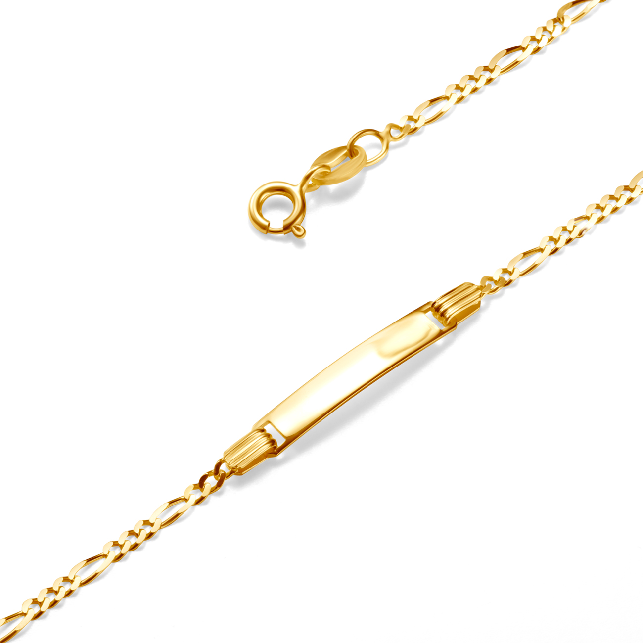 Armband Kette mit Anhänger Savicki: Silber Vergoldet - 3