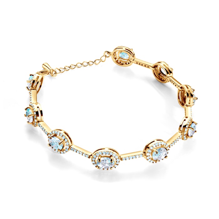 Bransoletka Swan Lake: żółte złoto, diamenty