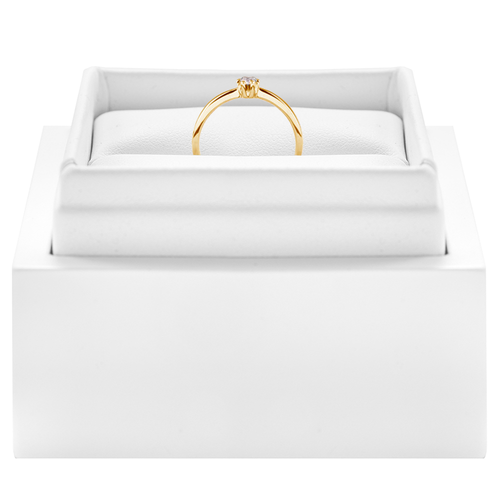 Verlobungsring Triumph of Love: Gold, Diamant