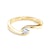 Zásnubní prsten Classical Inspiration: žluté zlato, diamant