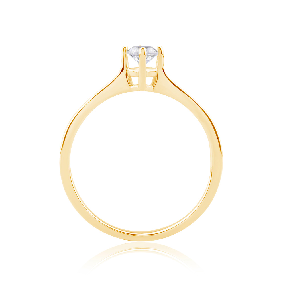 Verlobungsring SAVICKI: Gold, Diamant