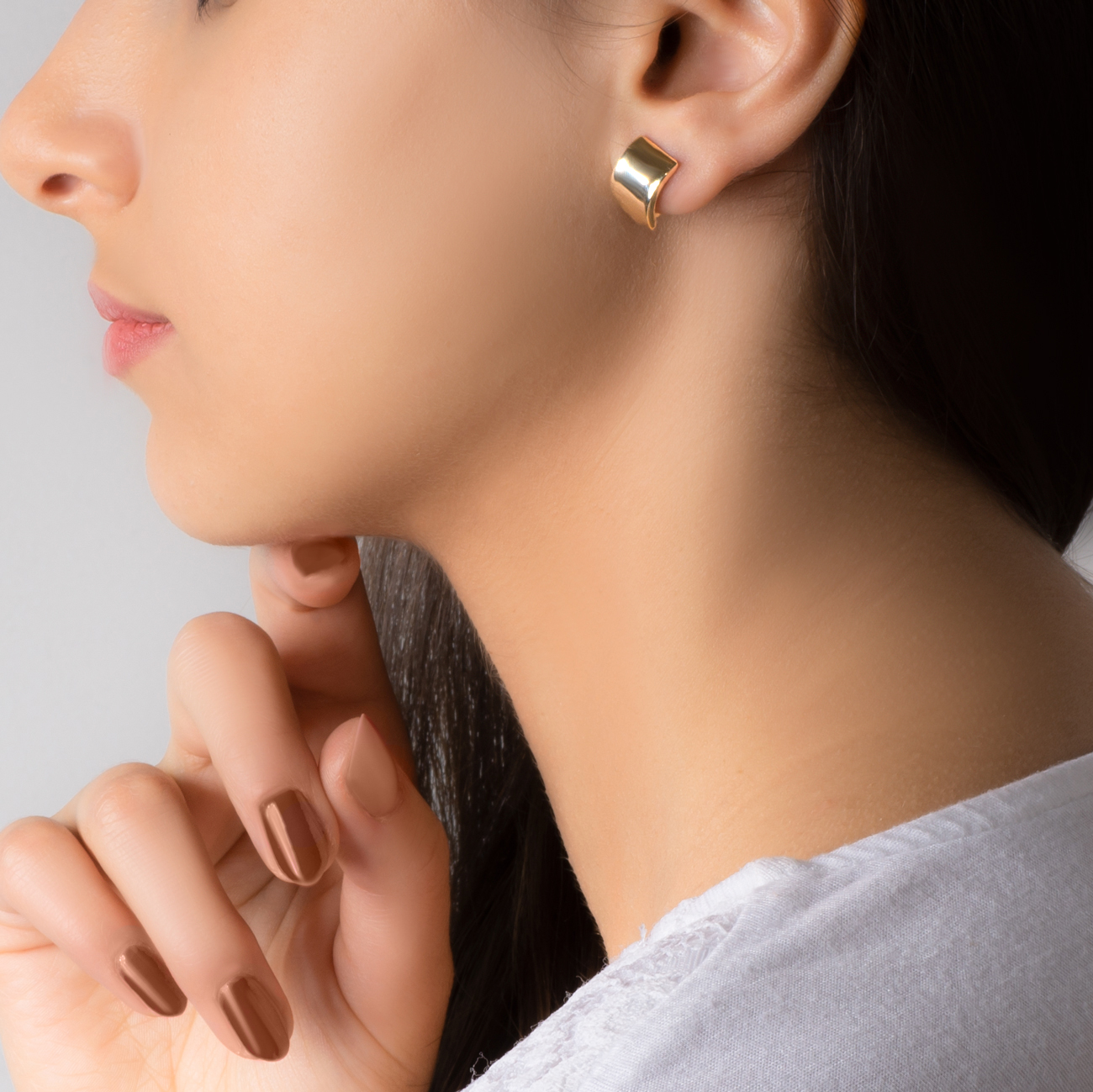 Kolczyki Savicki: złote - 5