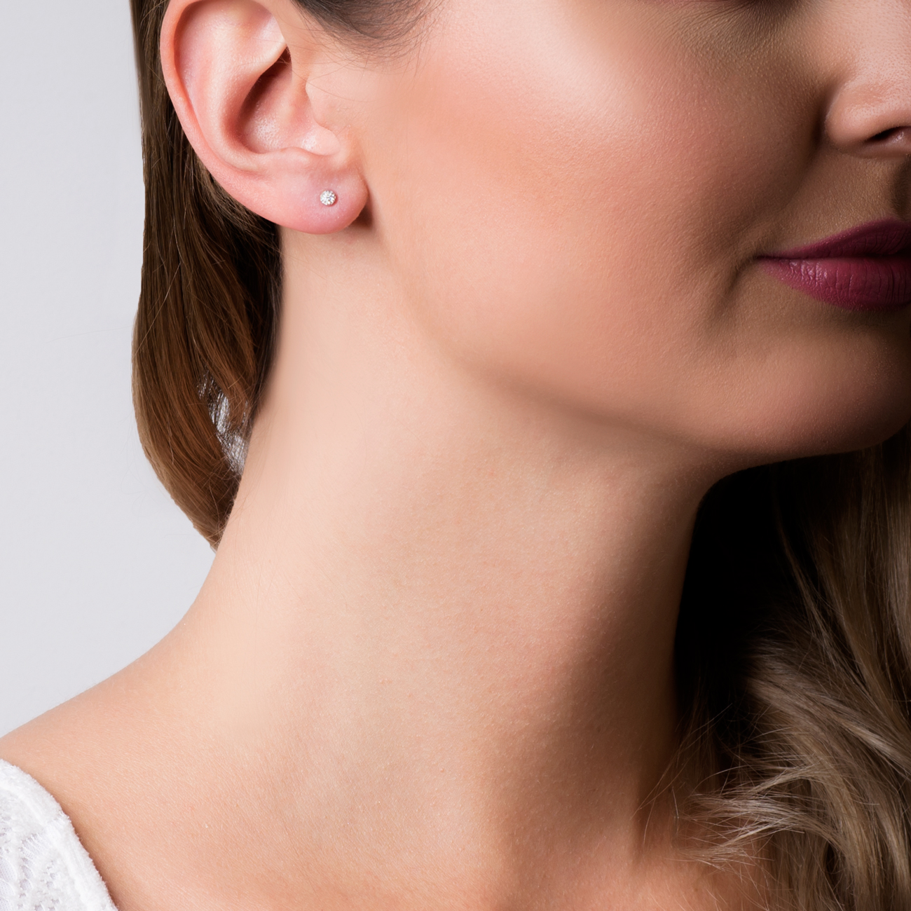 Kolczyki Savicki: dwukolorowe złoto, diamenty