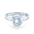 SAVICKI eljegyzési gyűrű: fehérarany és gyémánt