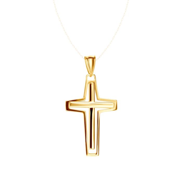 Pendant Cross Savicki: gold