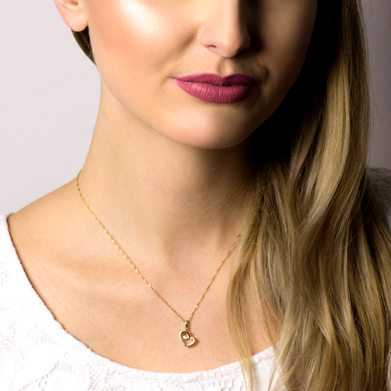 Anhänger Herz Savicki: Gold, Diamant - 3