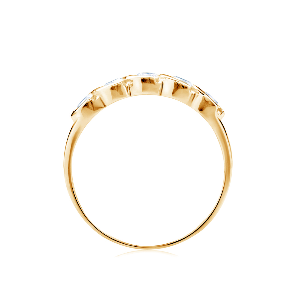 Ring SAVICKI: Gold, Diamanten