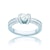 SAVICKI gyűrű: fehérarany és gyémántok