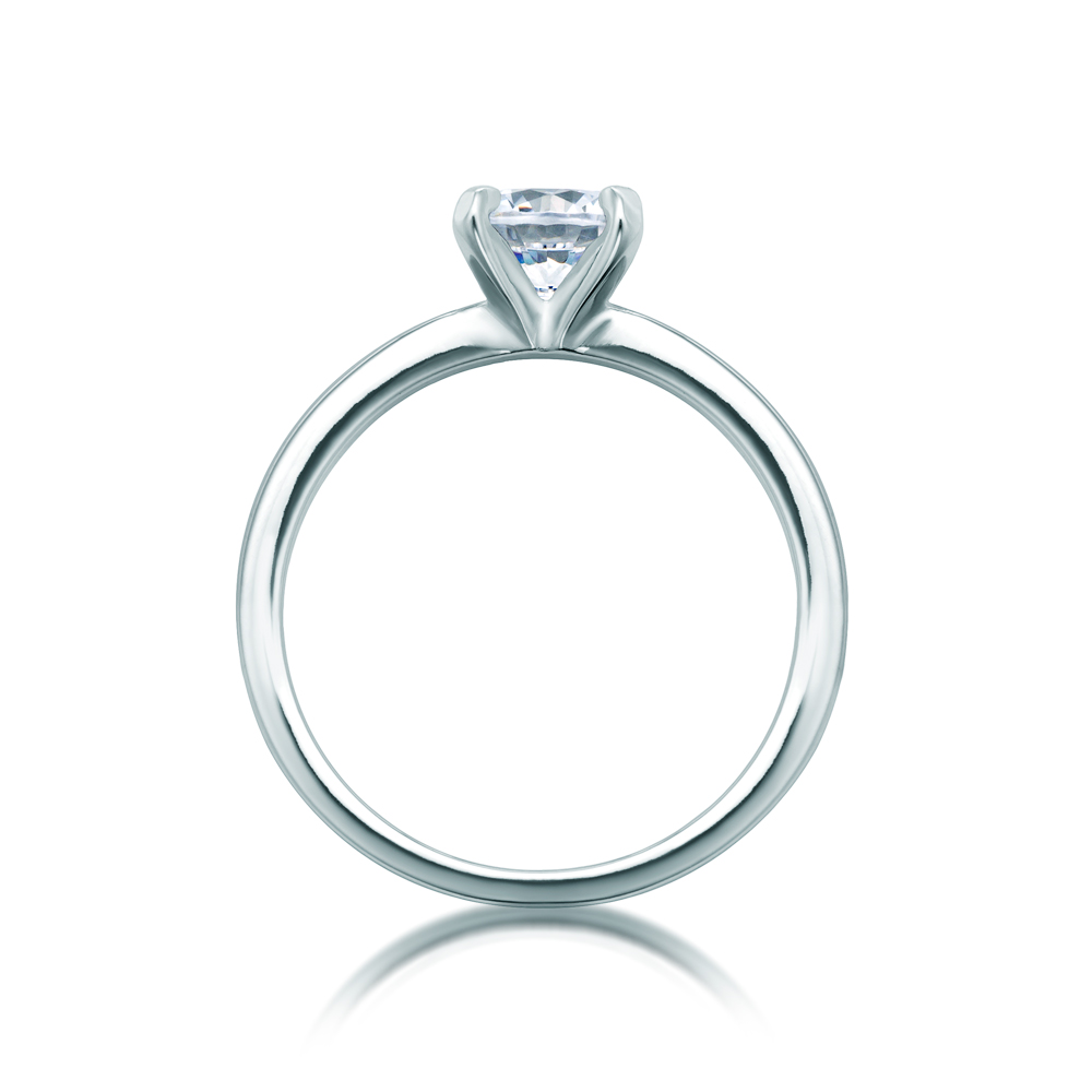 Verlobungsring SAVICKI: Weißgold, Diamant